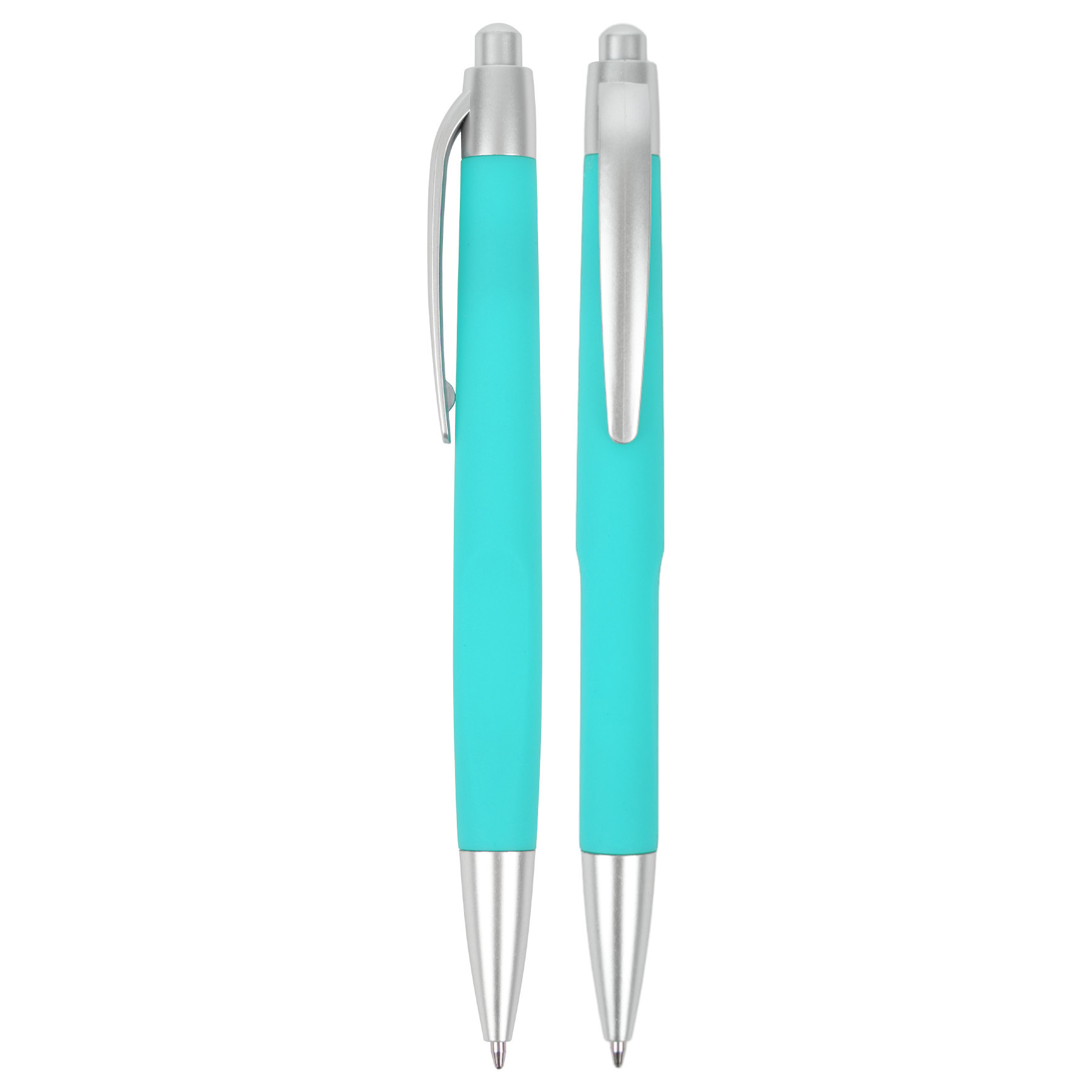 Comfort Grip Ballpoint Pen - 1.0mm Tip (Black/Blue Ink)