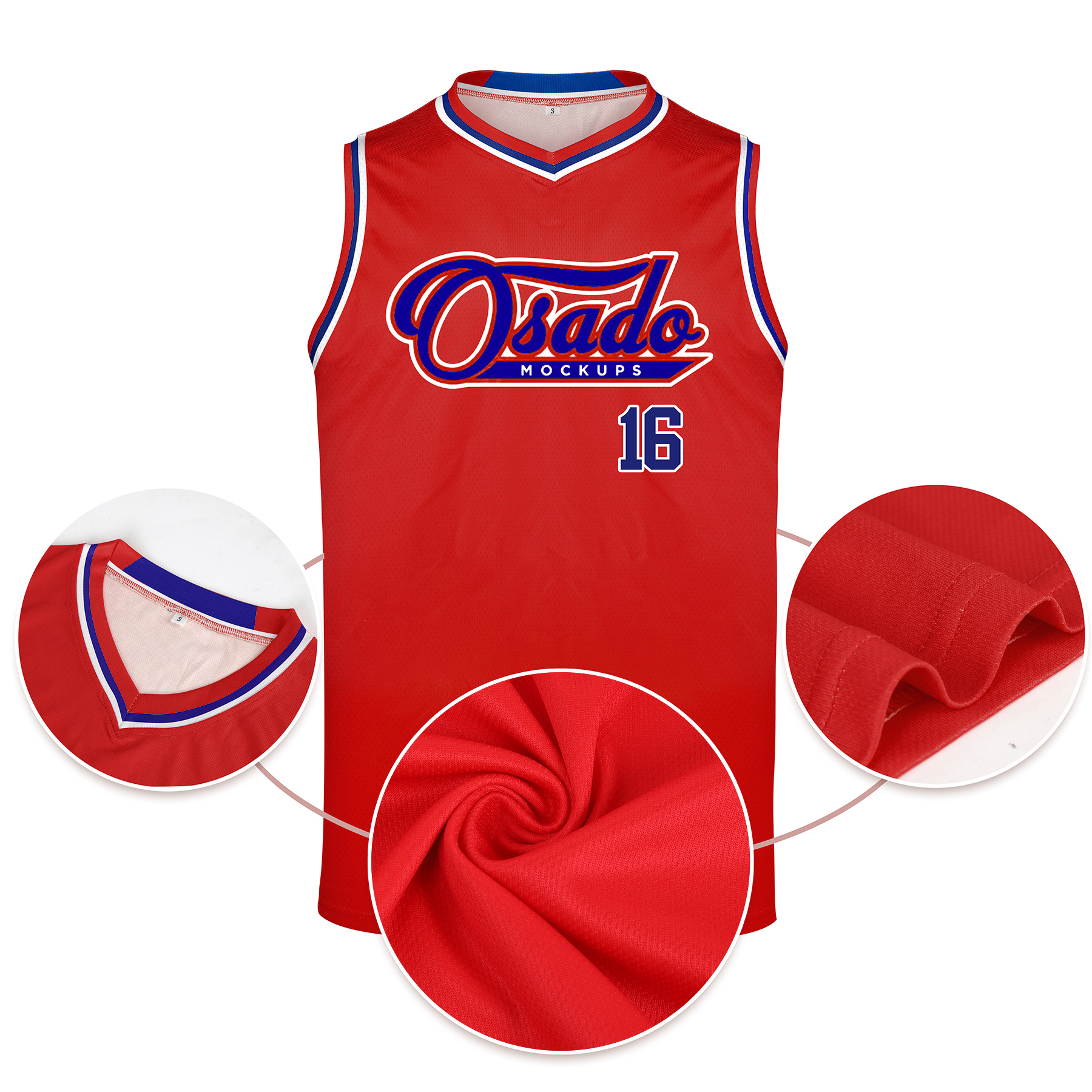 Custom Full-Color Sublimated Basketball Jersey