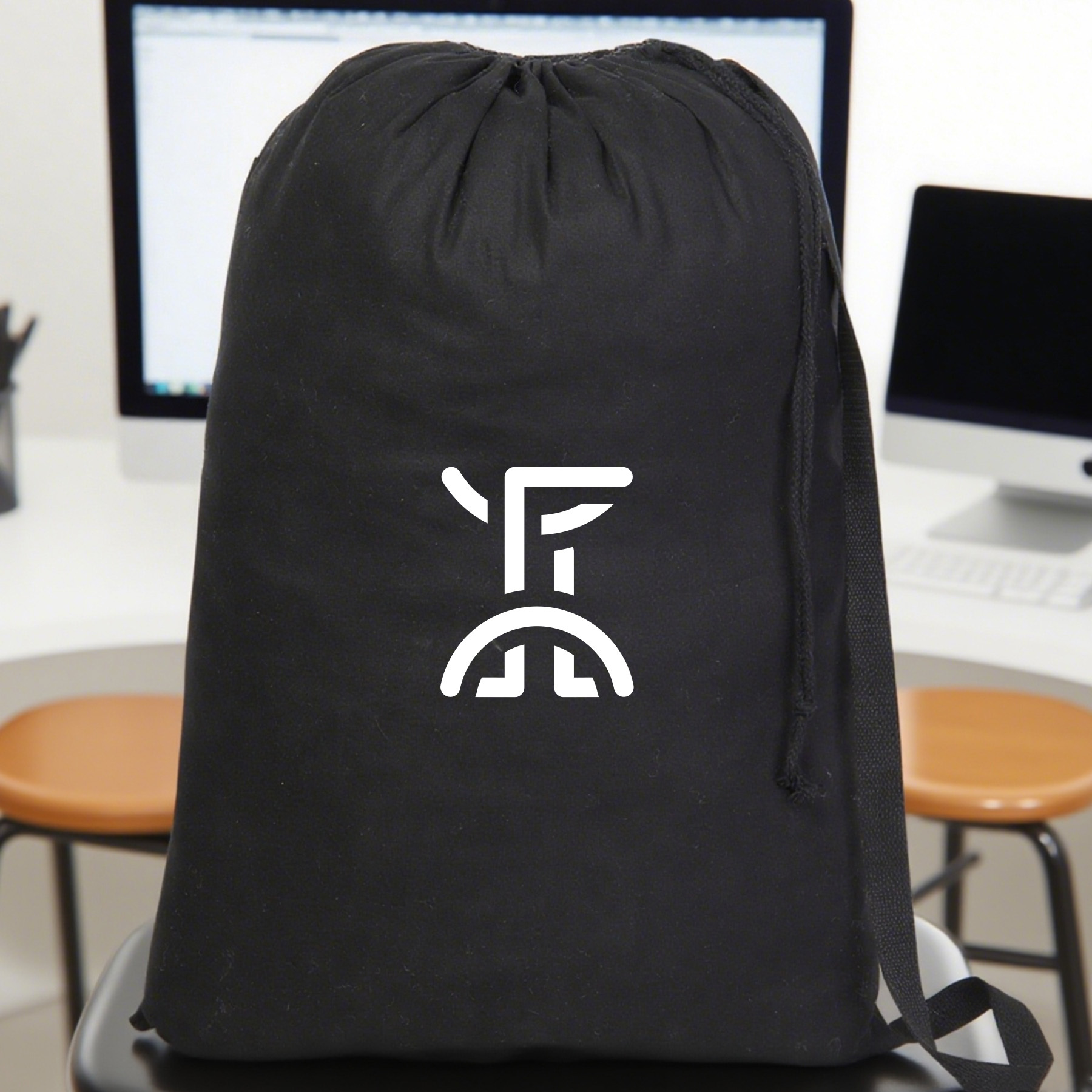 College-Sized Cotton Laundry Bag
