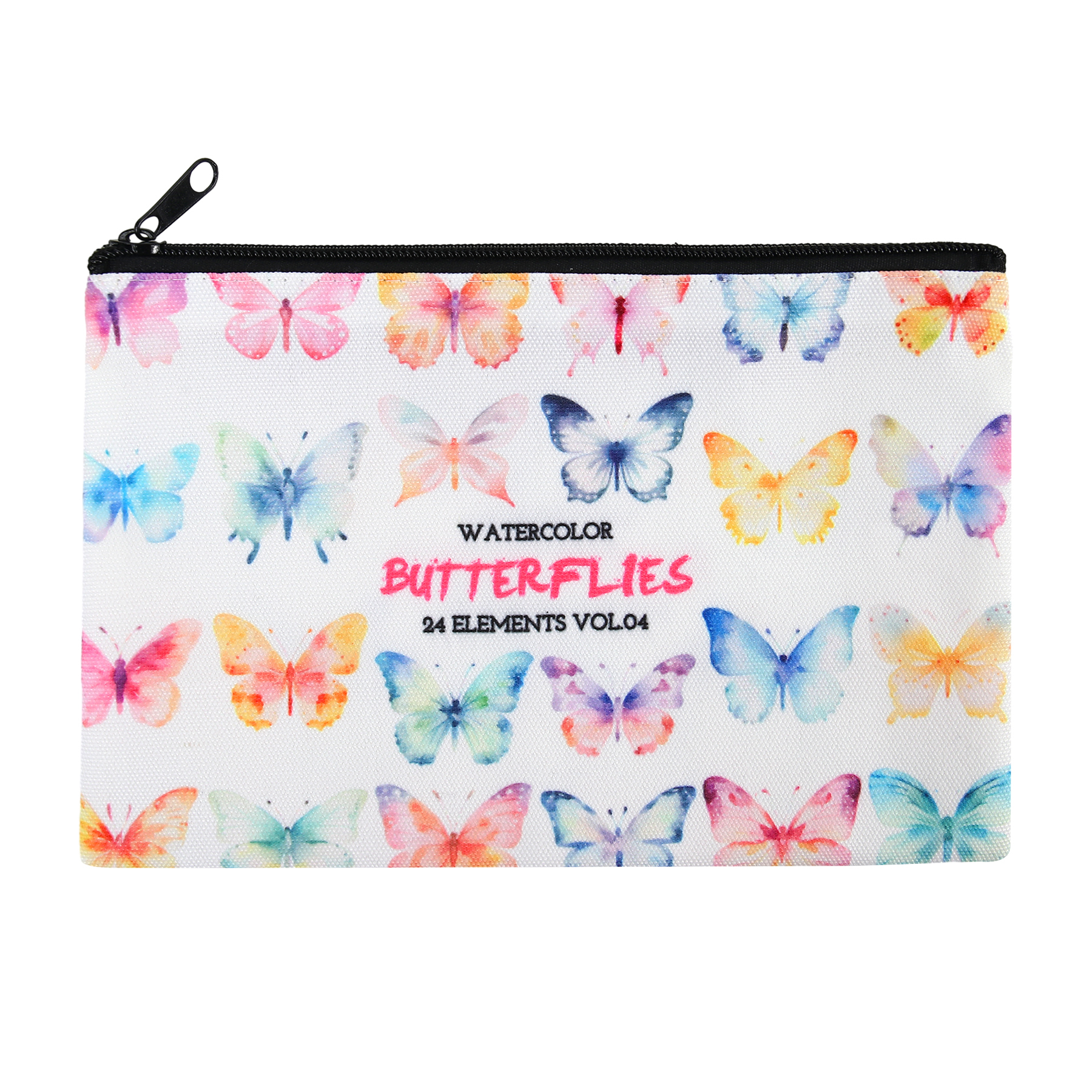 Full-Color Printed Canvas Zippered Pouch