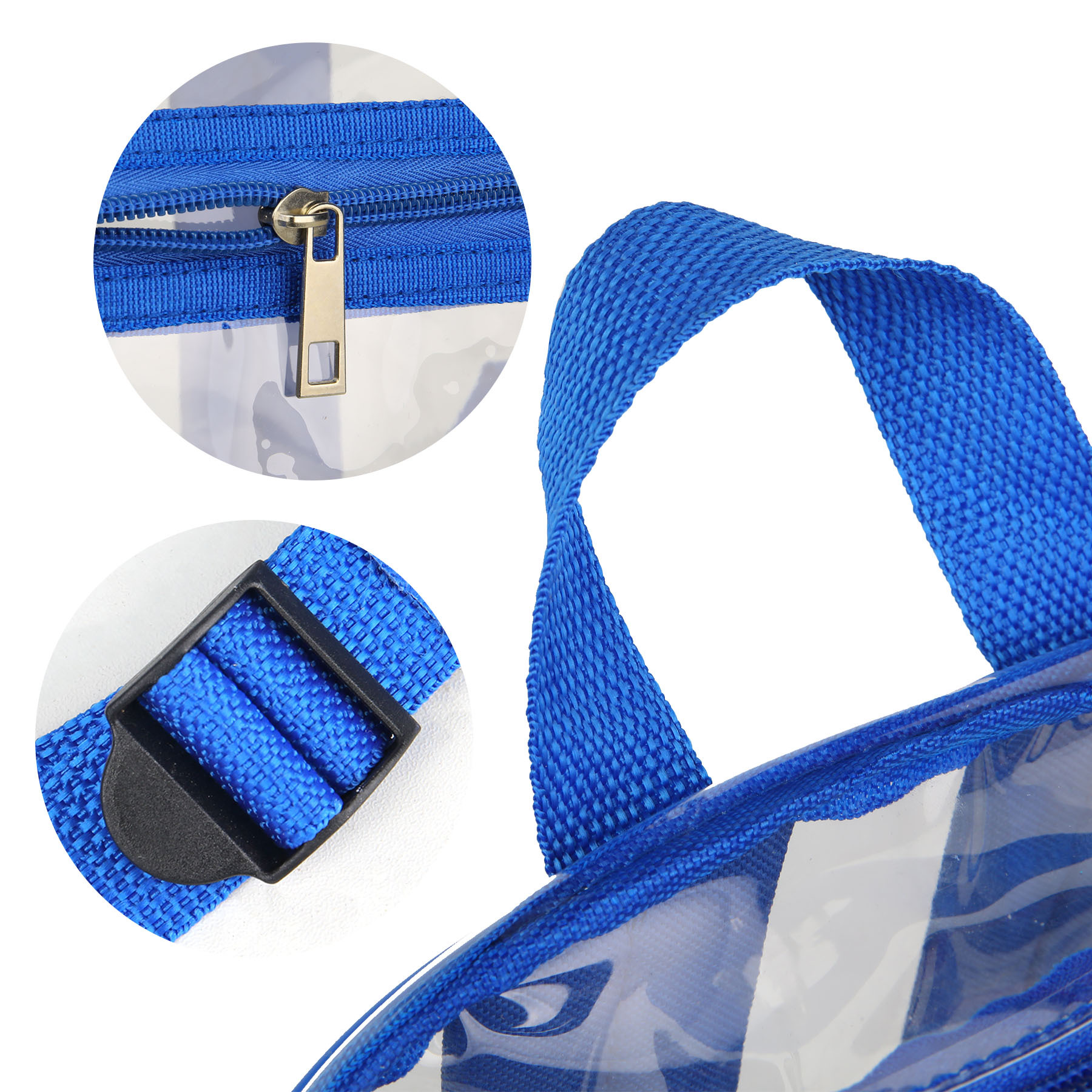Reinforced Clear PVC Security Backpack