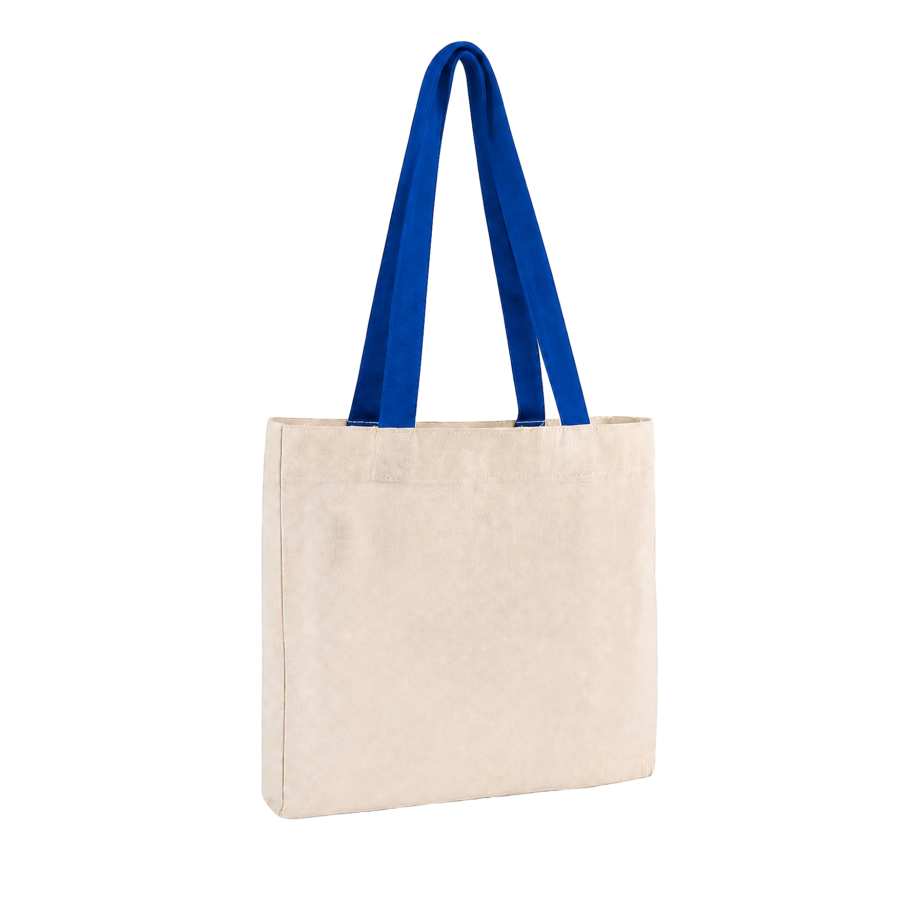 Colorful Cotton Tote w/Gusset