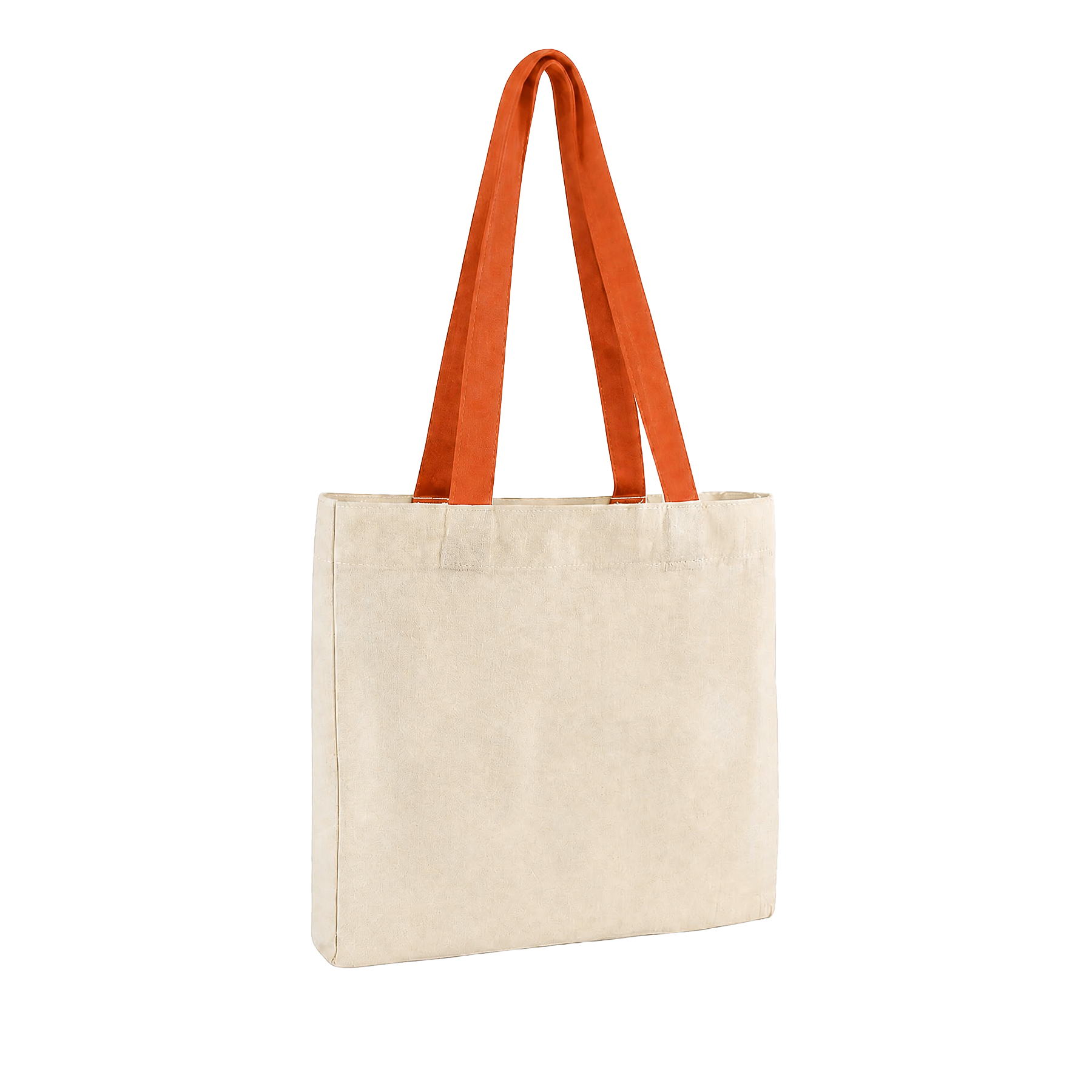 Colorful Cotton Tote w/Gusset