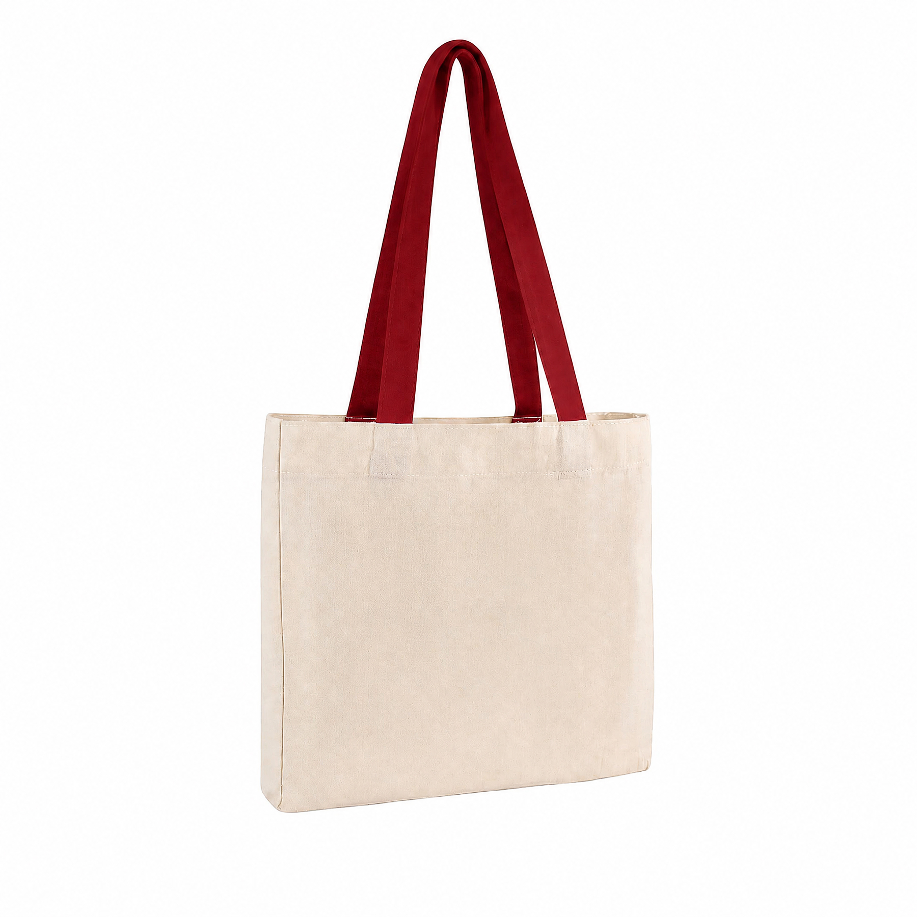 Colorful Cotton Tote w/Gusset