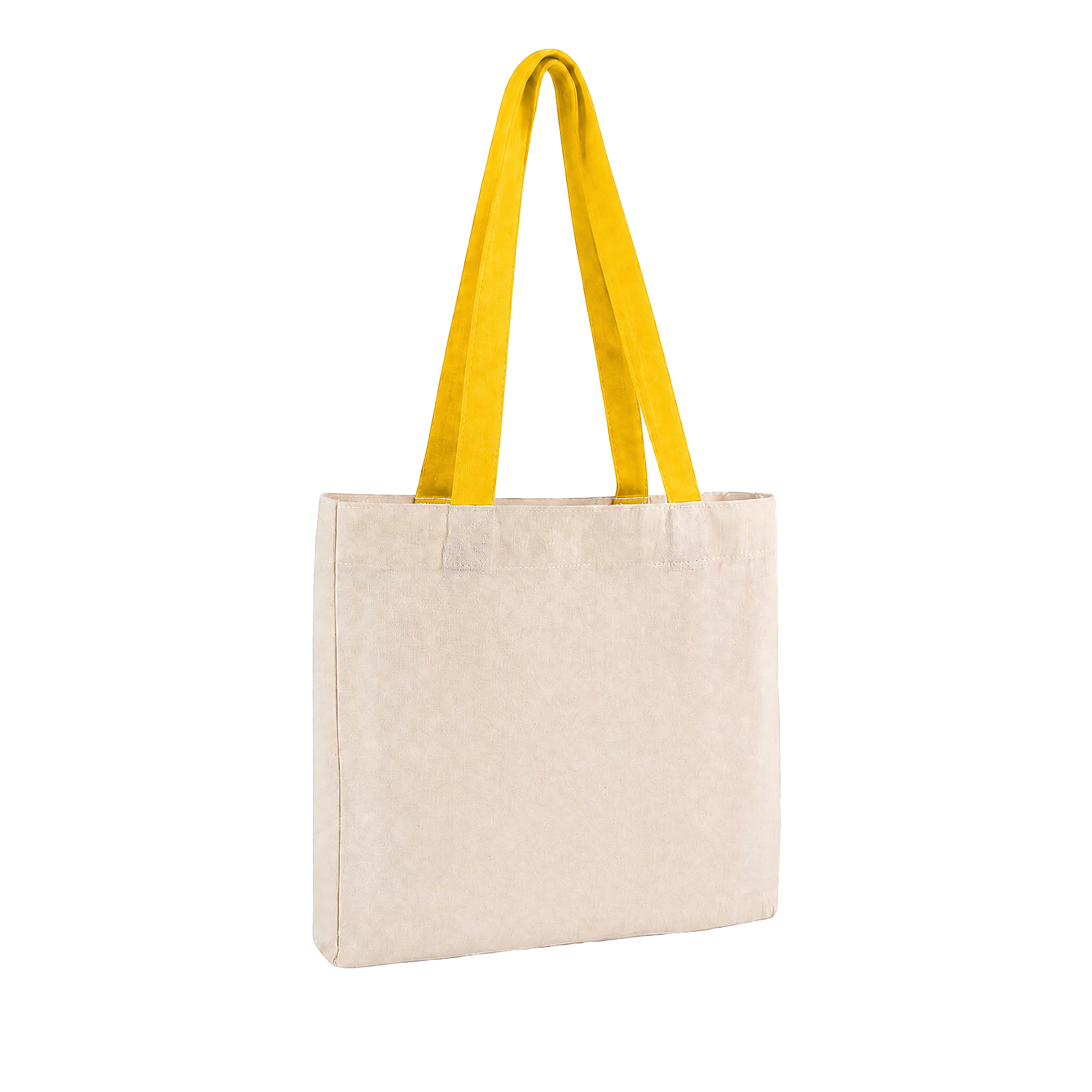 Colorful Cotton Tote w/Gusset