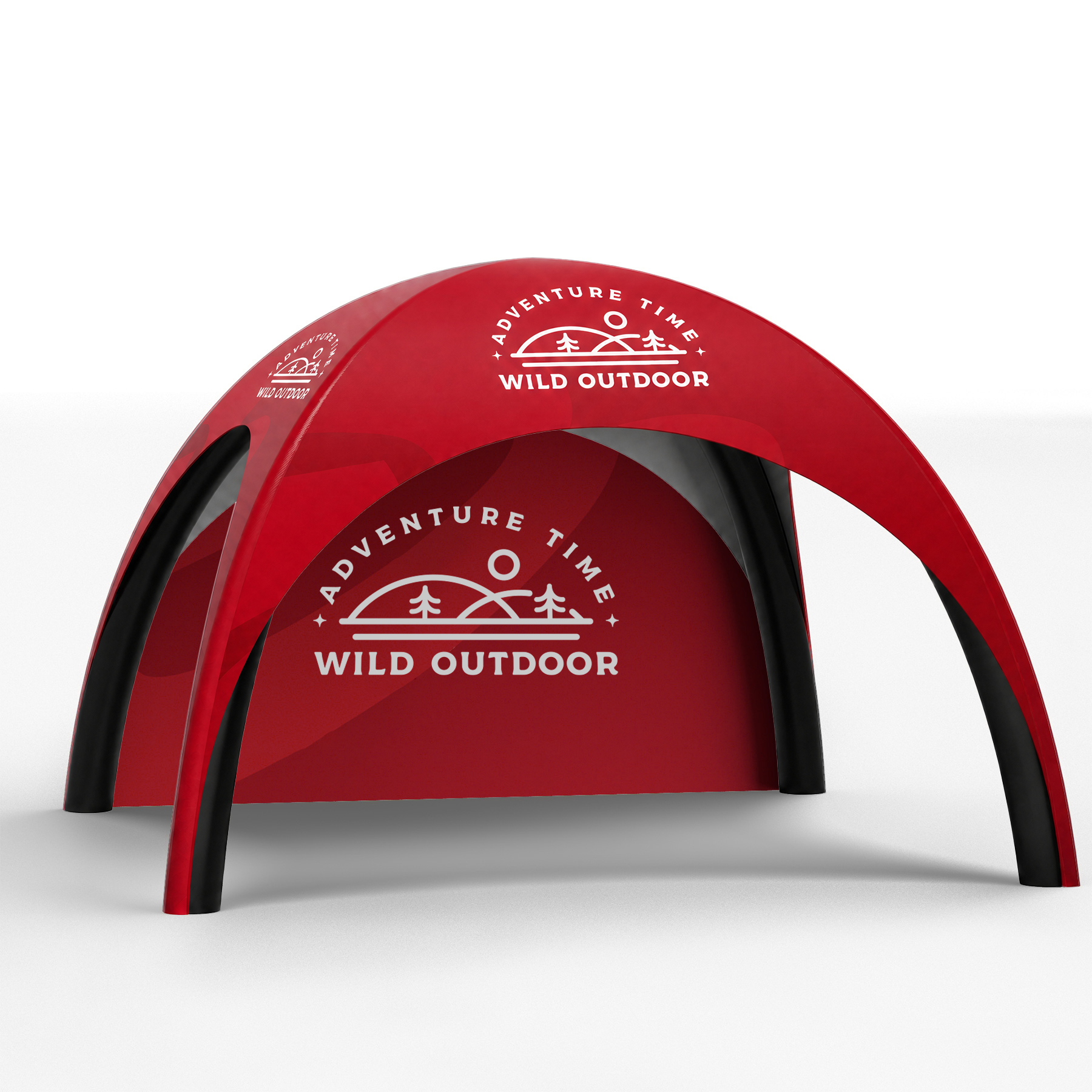10'X10' AirDome Inflatable Canopy Featuring Full-Color Dye Sublimation Print