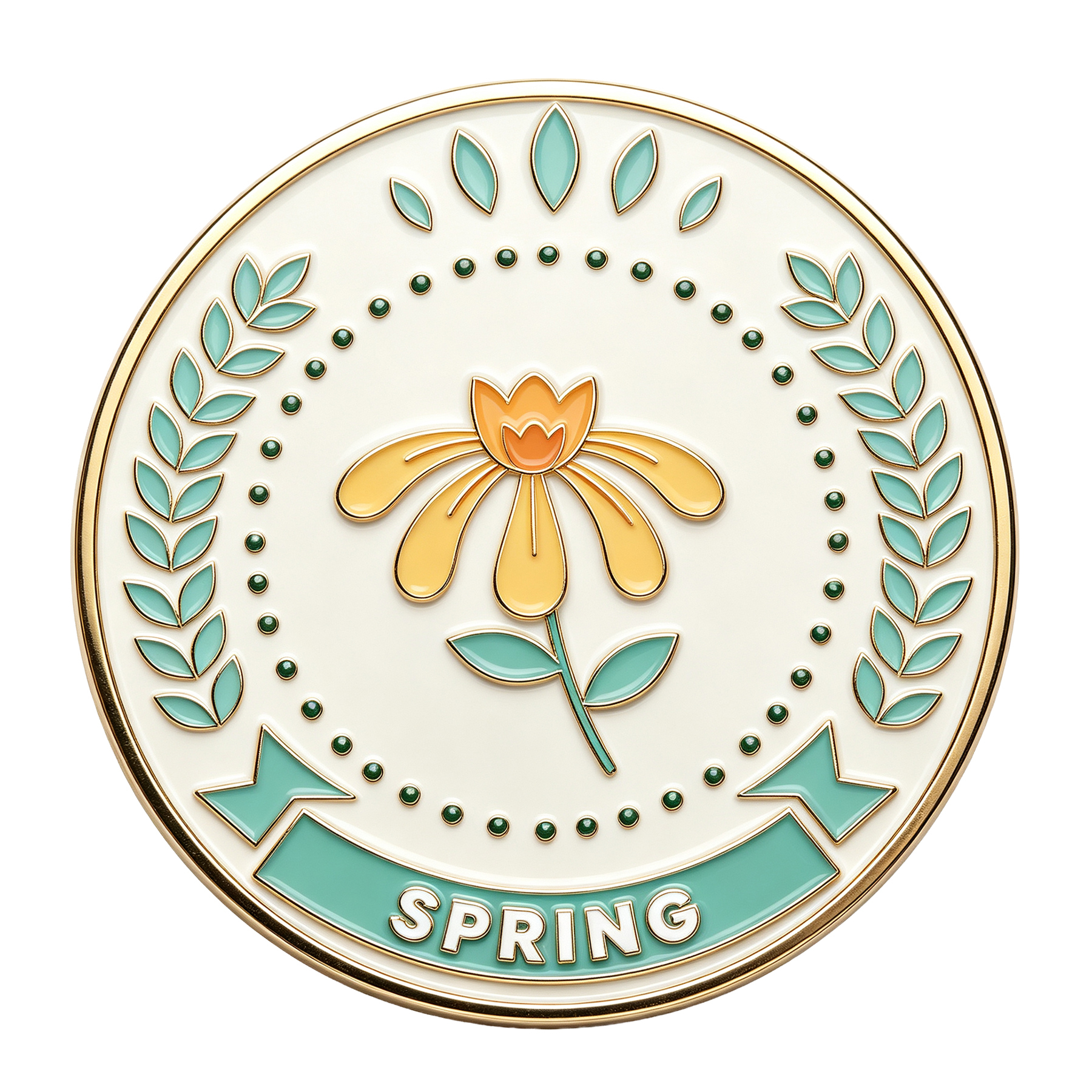 Custom-Formed Metal Commemorative Coin