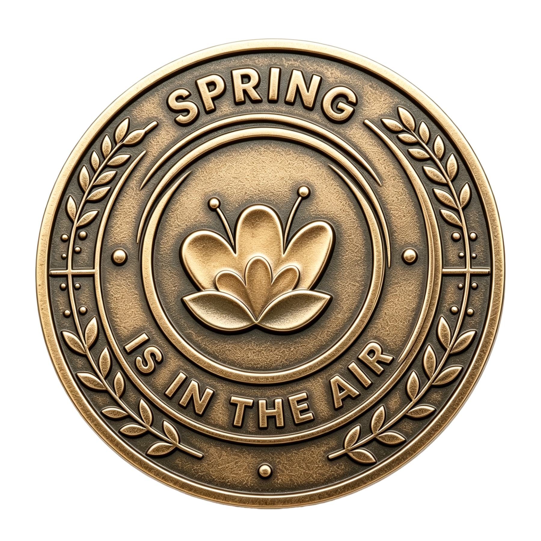 Custom-Formed Metal Commemorative Coin