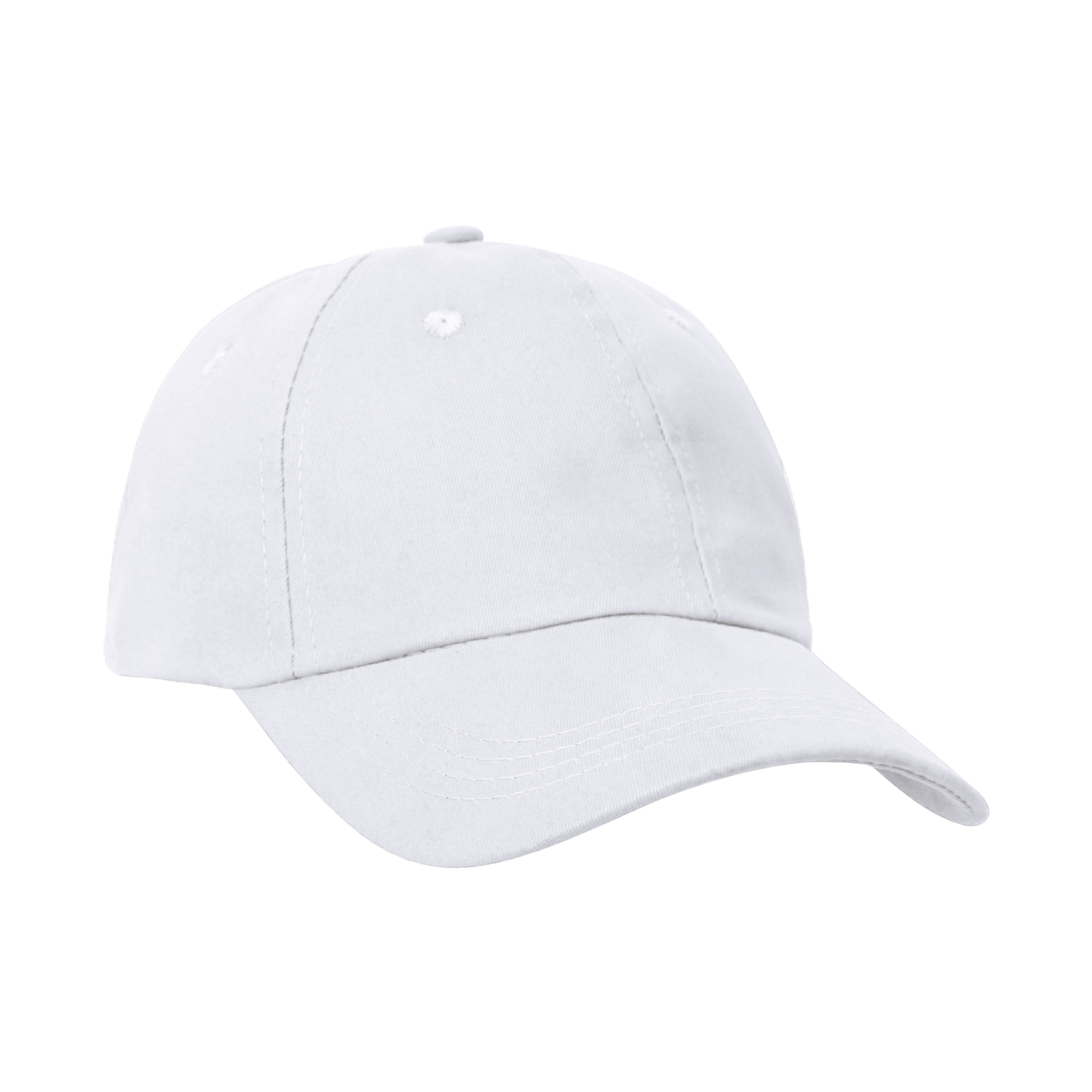 6 Panel Unstructured Cotton Twill Baseball Cap