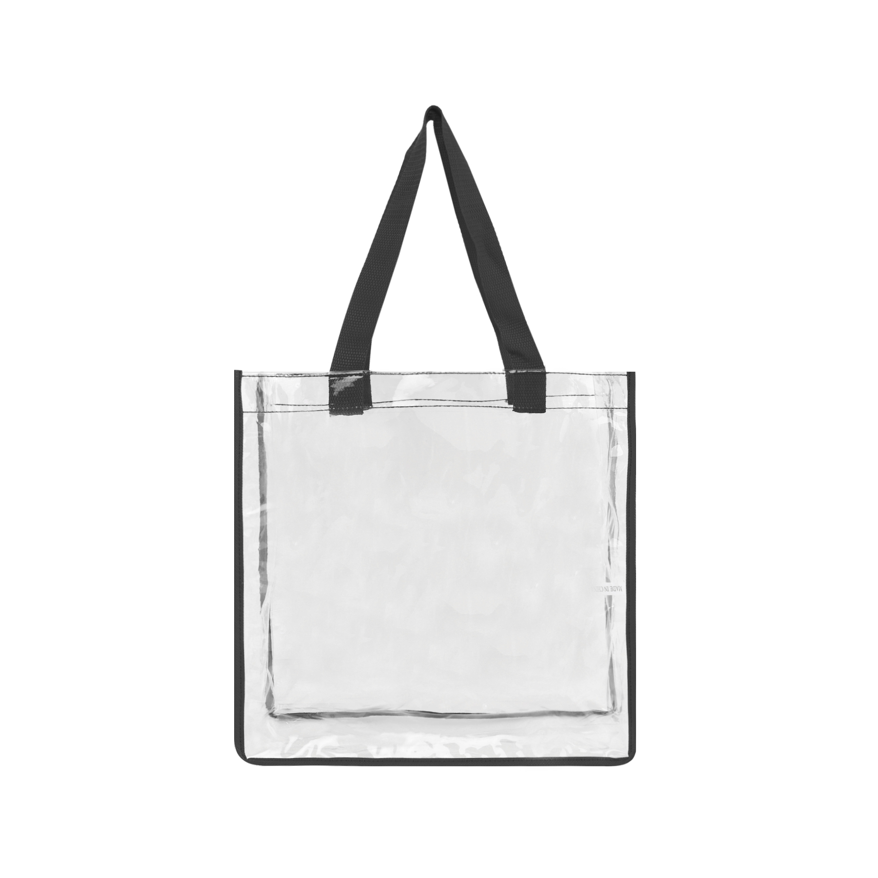 Transparent Stadium Tote Bag