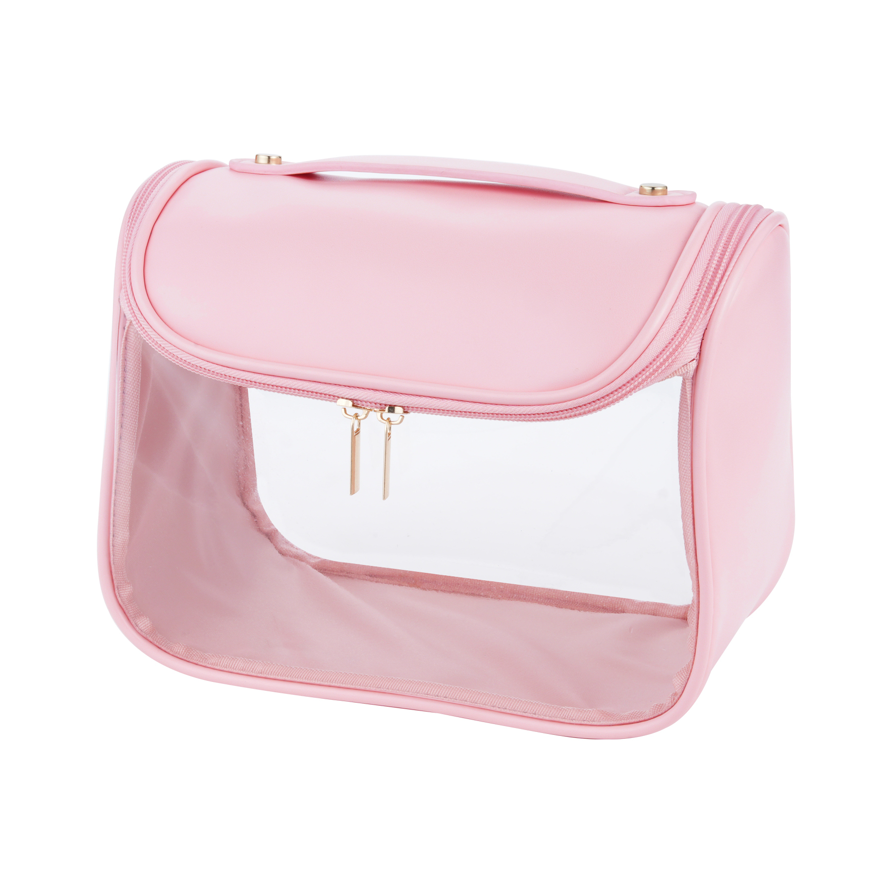 Clear Portable Hanging Toiletry Bag