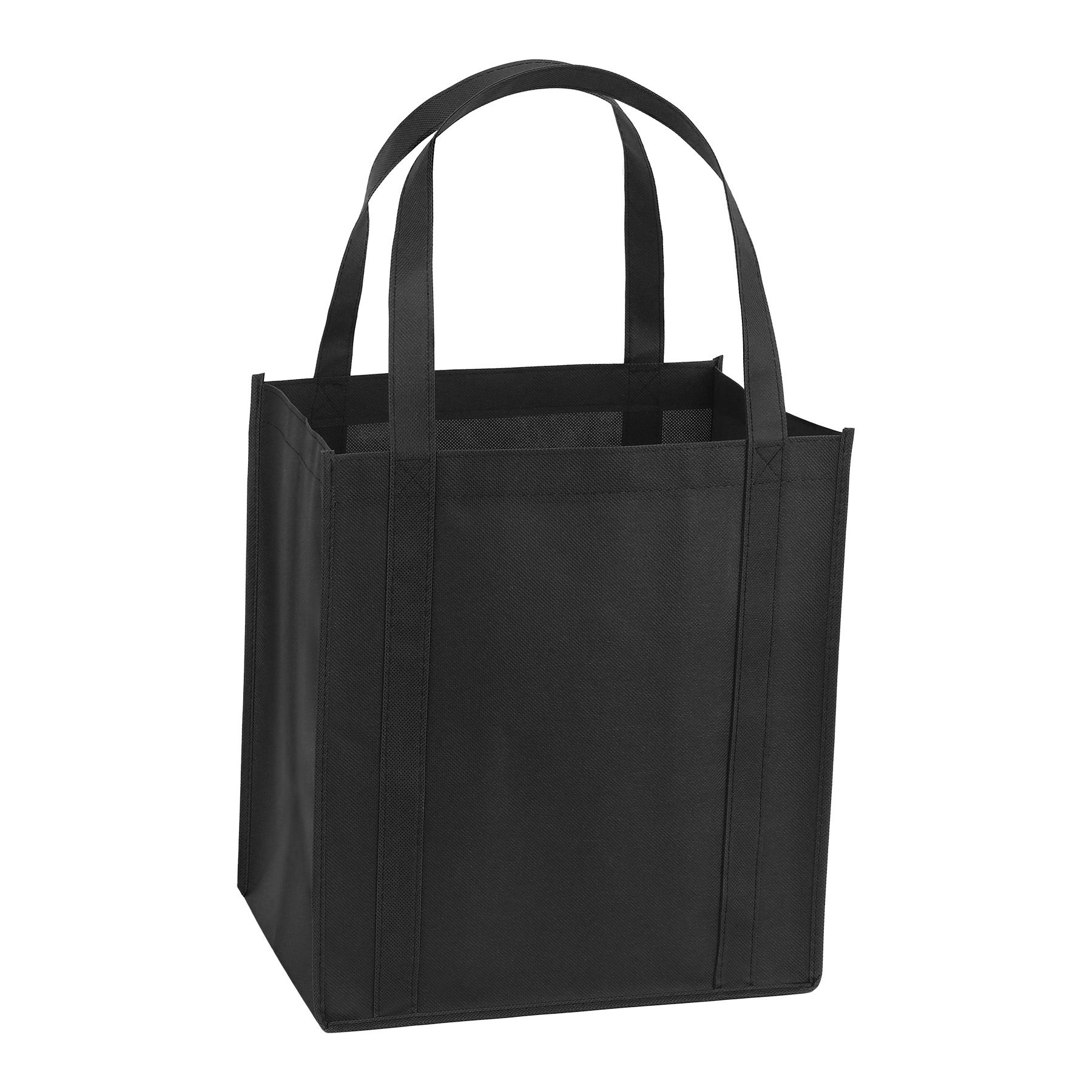 Non-Woven Shopping Tote With Reinforced Bottom