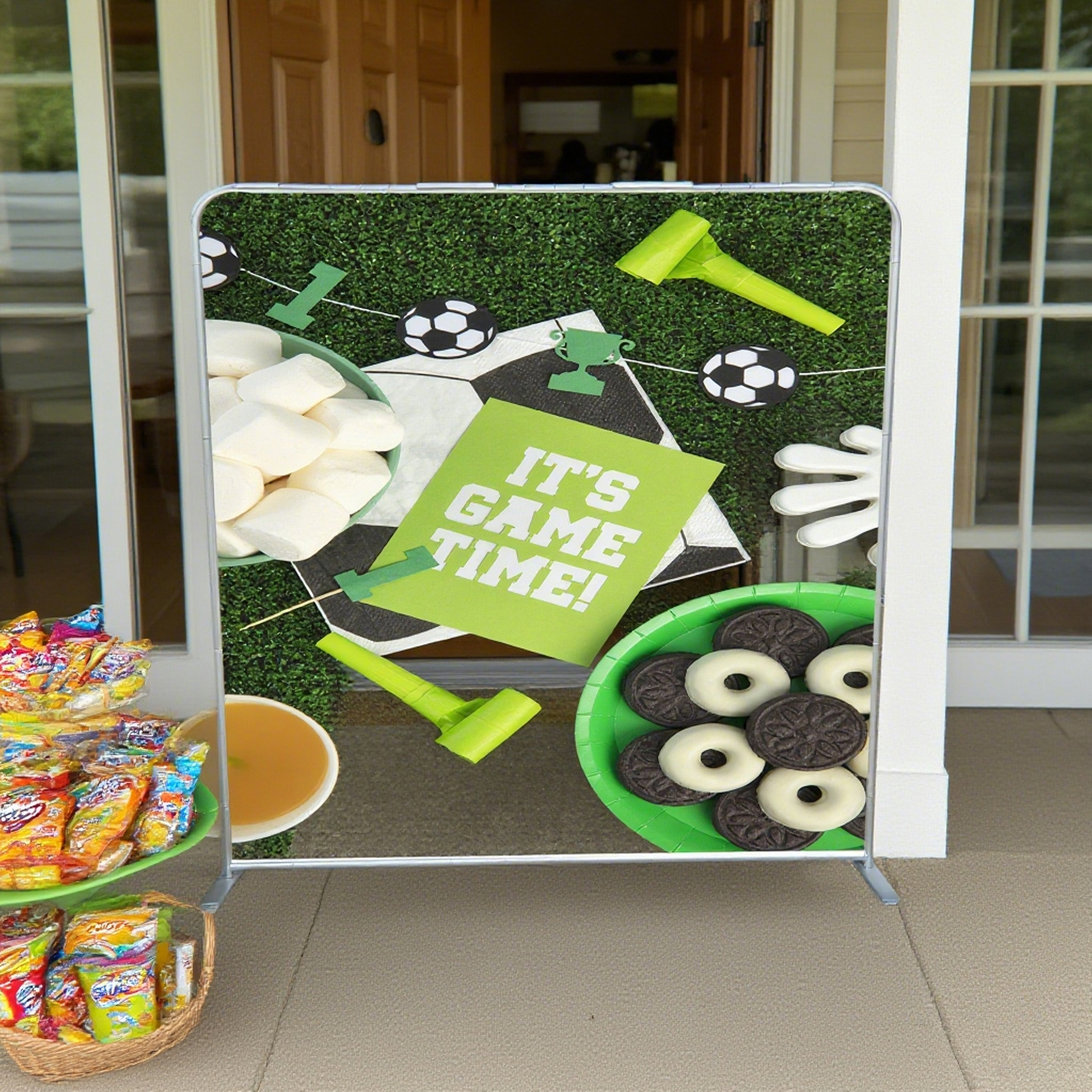 8ft Pillowcase Backdrop Display Kit