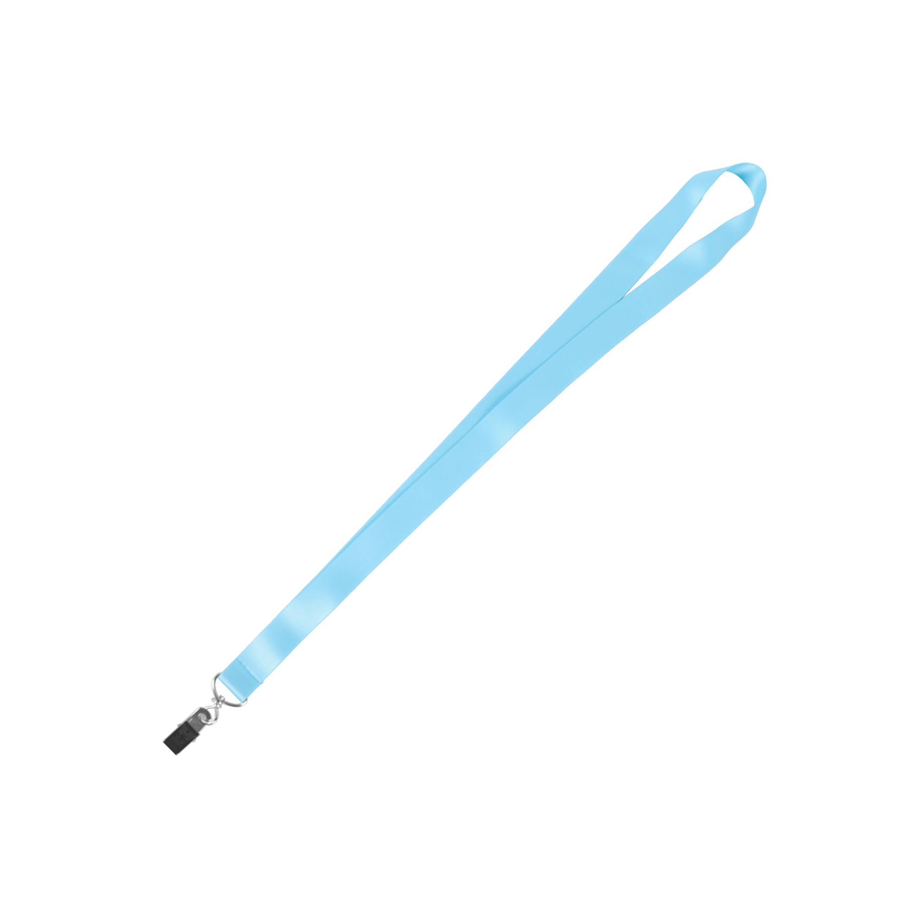 3/4'' Full Color Dye-Sublimation Lanyard with Bulldog Clip Attachment