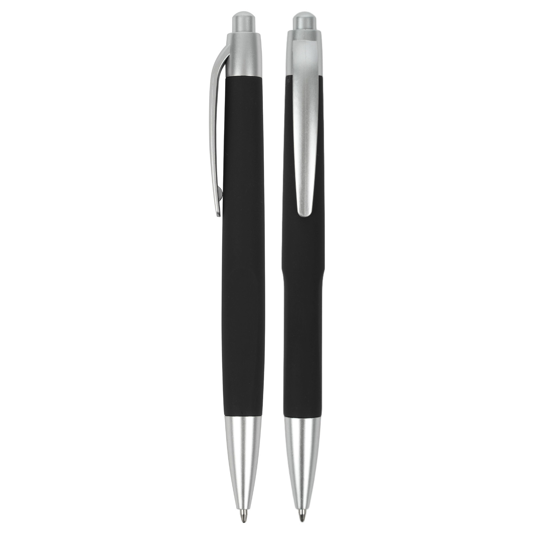 Comfort Grip Ballpoint Pen - 1.0mm Tip (Black/Blue Ink)