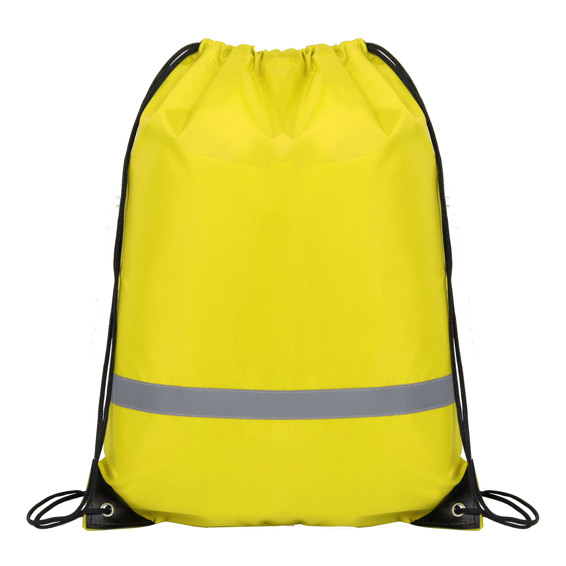 Reflective Polyester Drawstring Bag