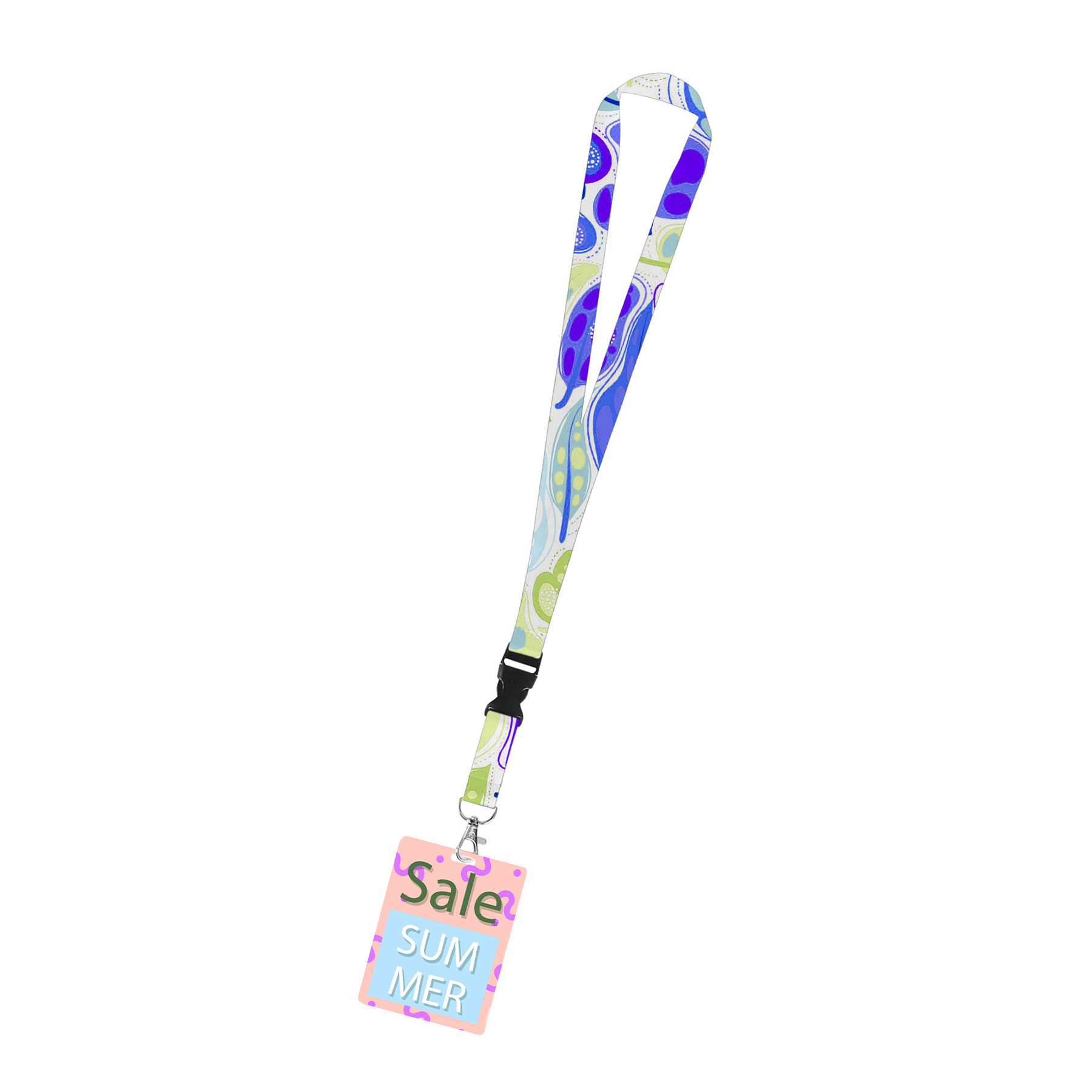 3/4" Full-Color Sublimated ID Lanyard