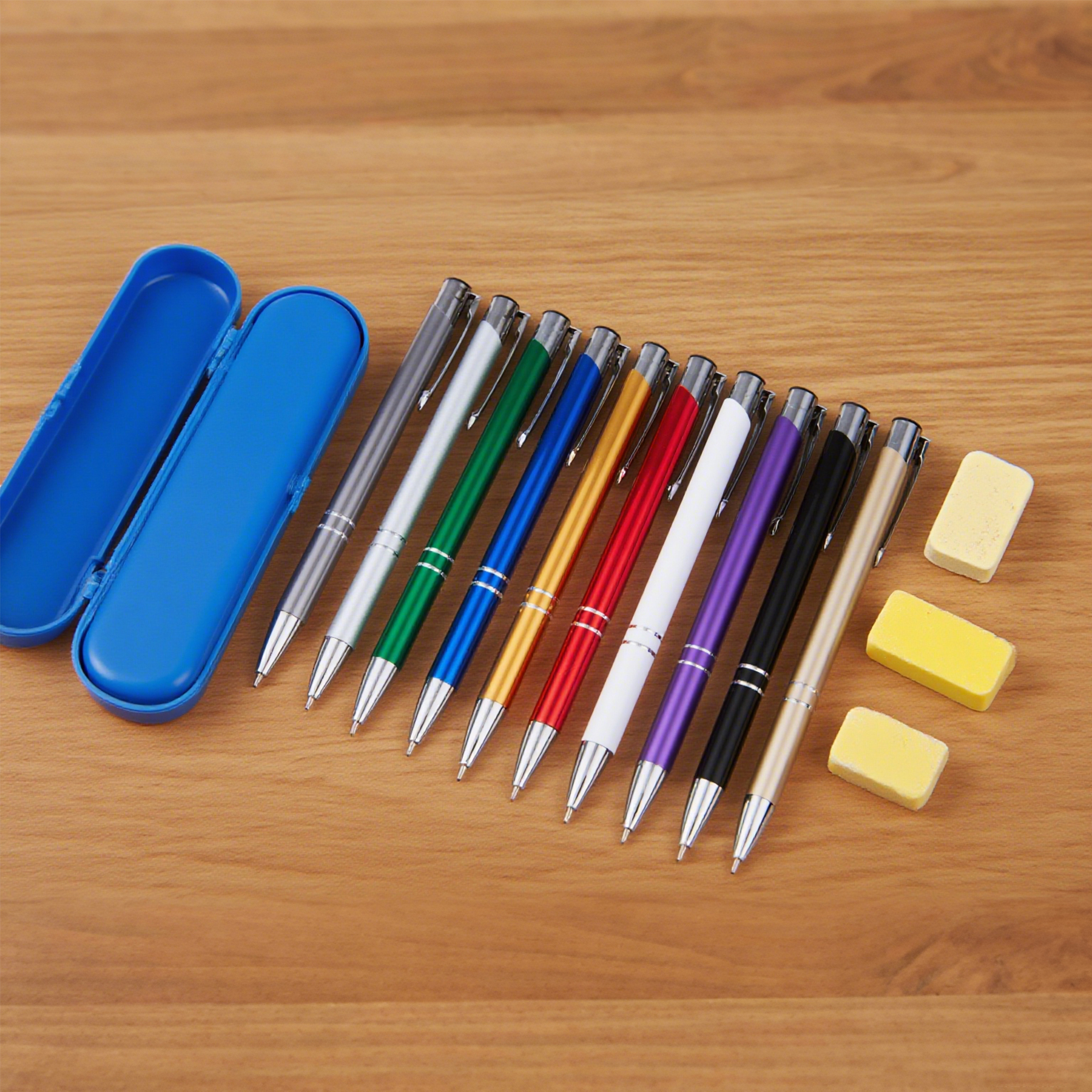 Glossy Aluminum Ballpoint Pen