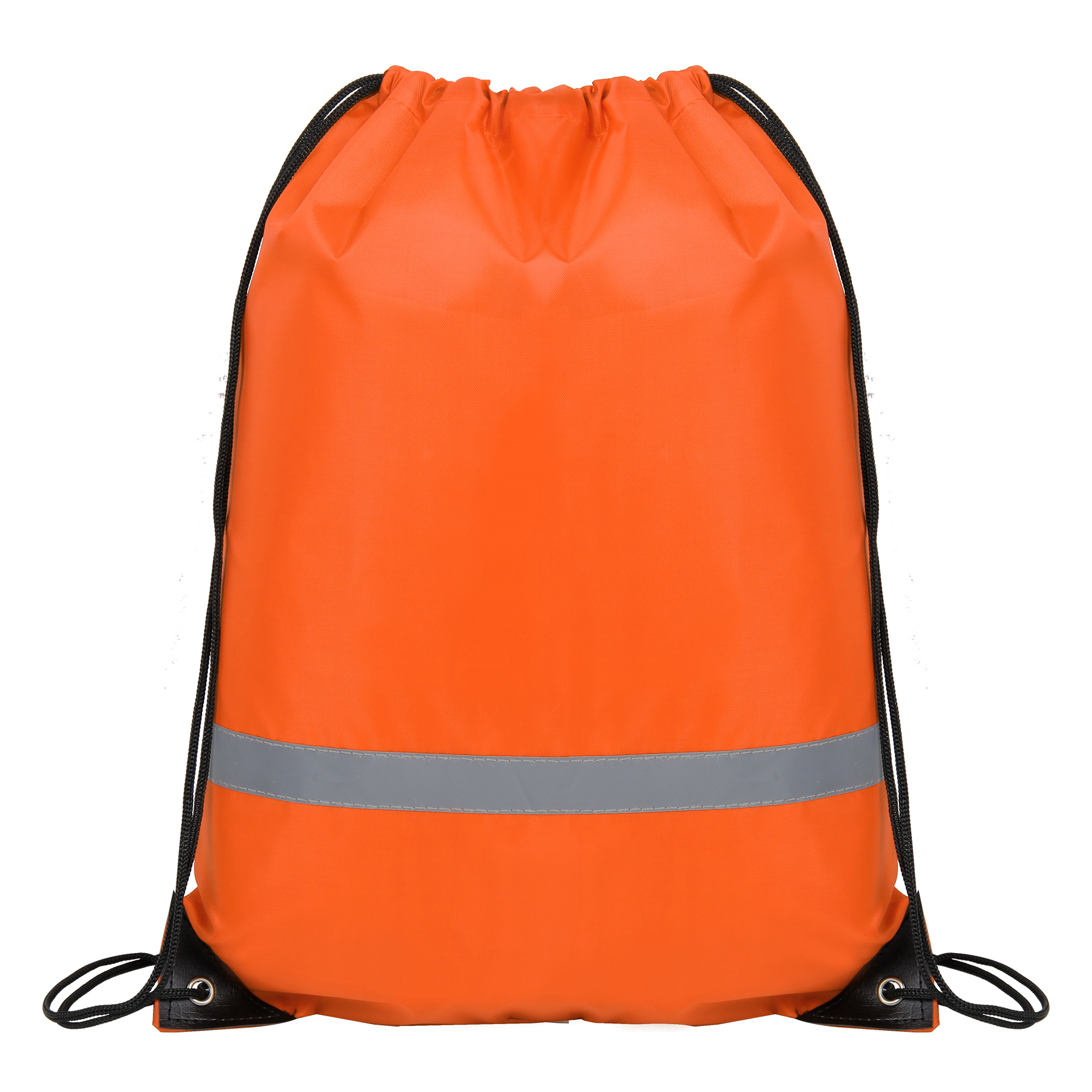 Reflective Polyester Drawstring Bag