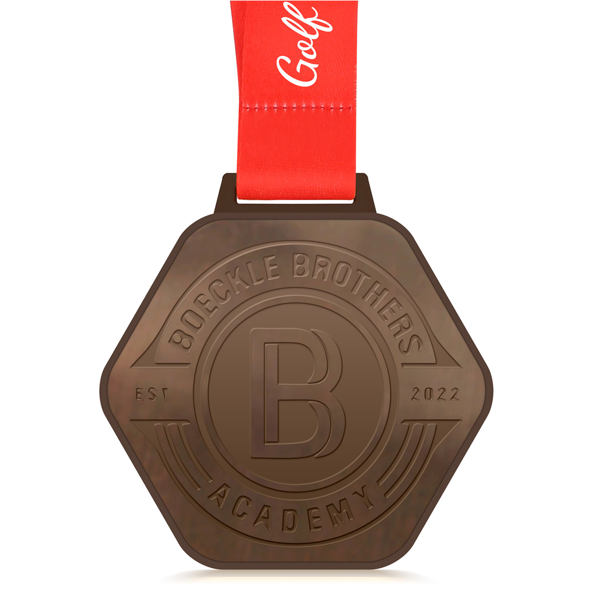 Custom Struck Metal Medal (2" Diameter)