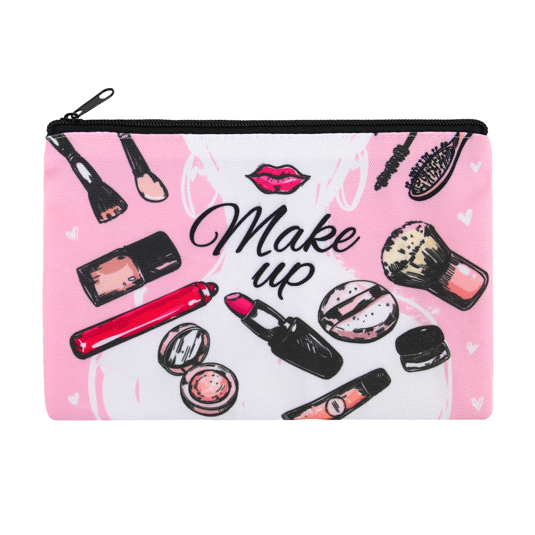 Full-Color Printed Canvas Zippered Pouch