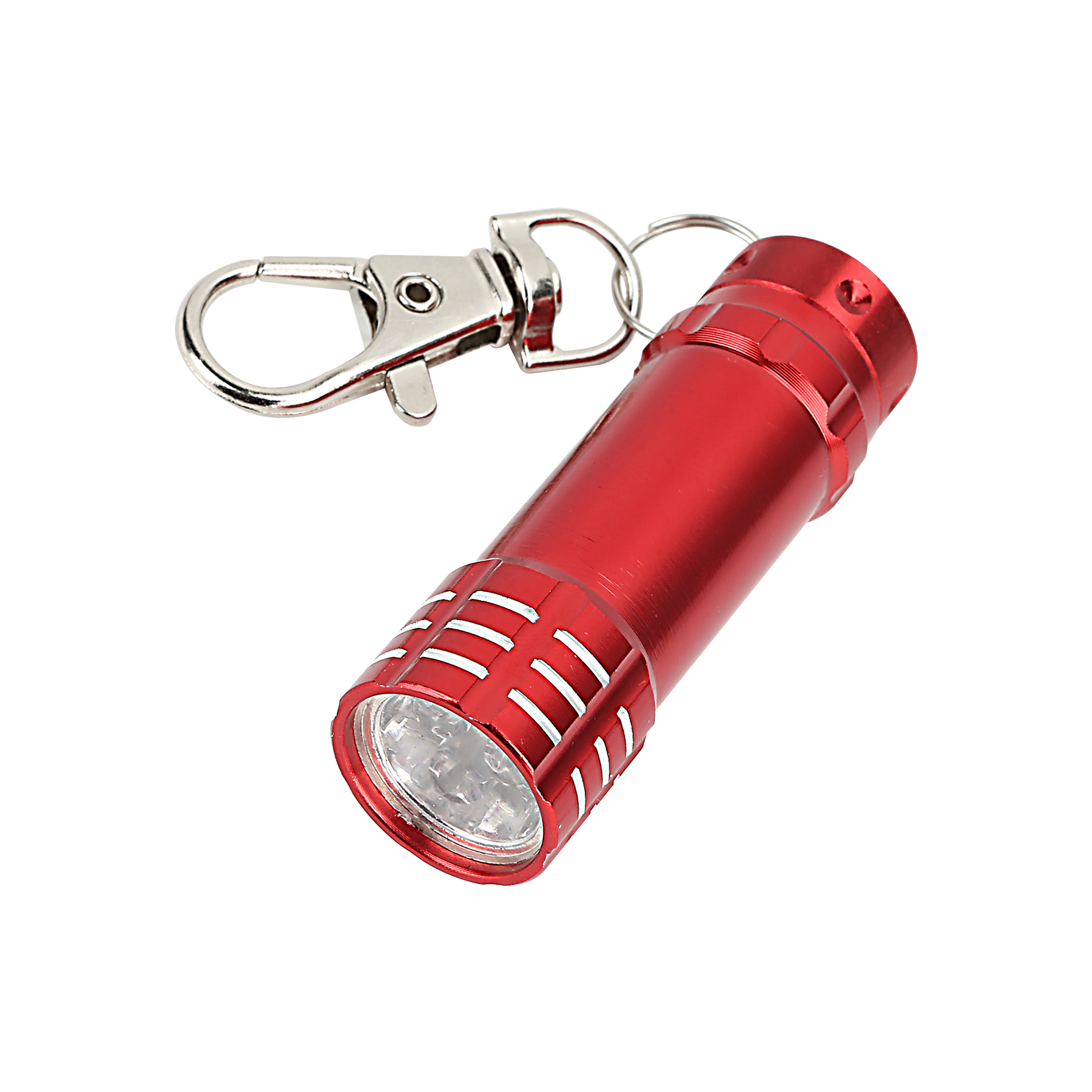 Compact Swivel LED Key Chain Flashlight