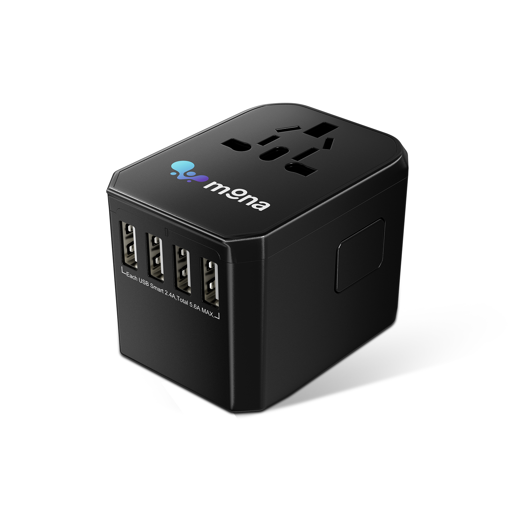 5 USB Port Travel Adapter