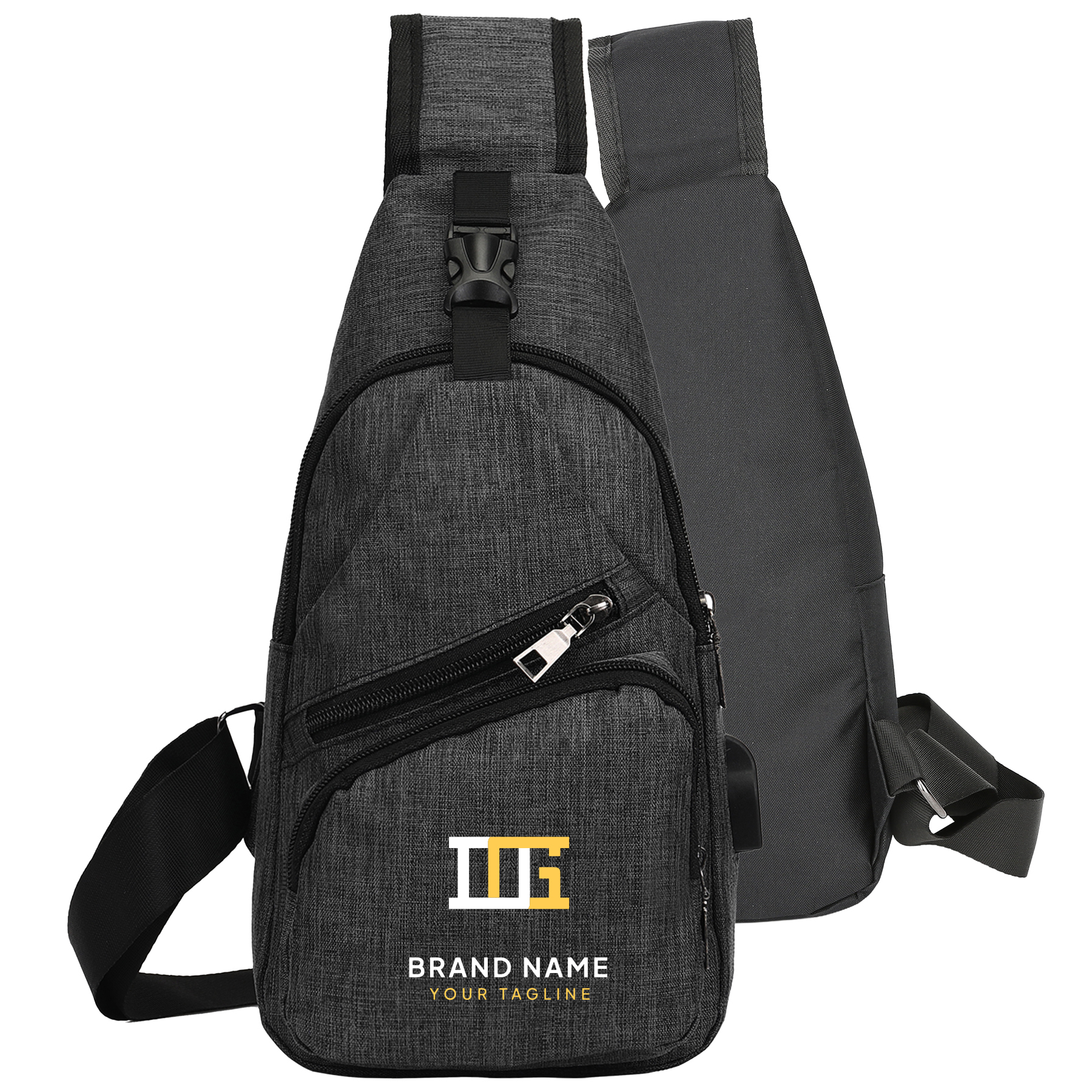 Polyester Sling Backpack