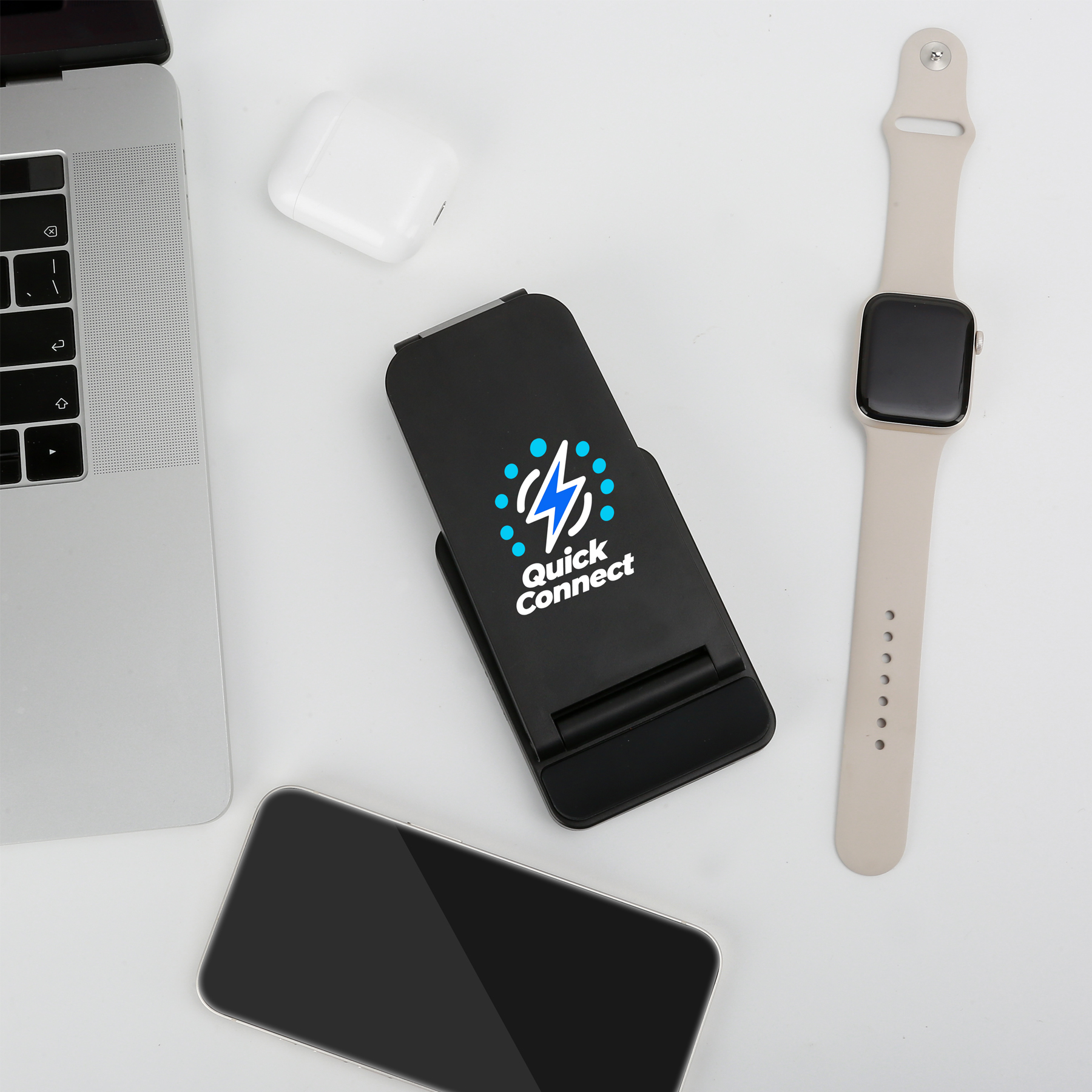 15W 3 - in - 1 Wireless Charging Stand