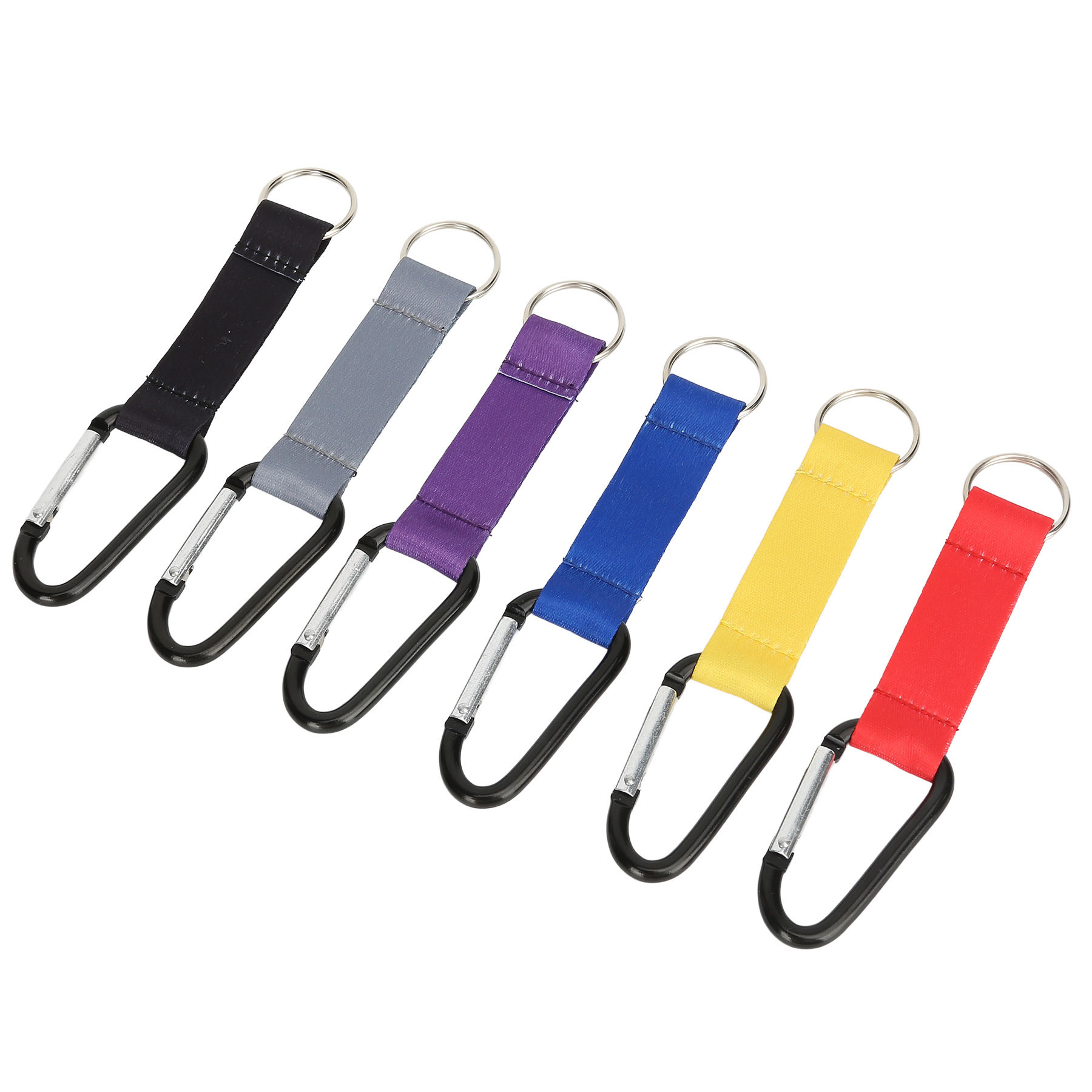 3/4" Pocket Lanyard with Carabiner & Keyring