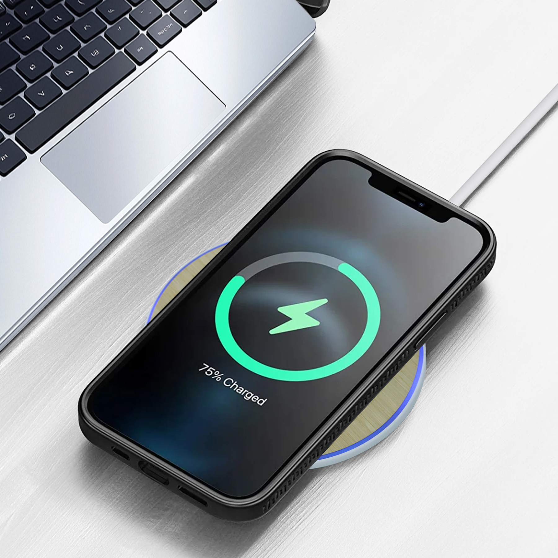 15W Bamboo Wireless Charger