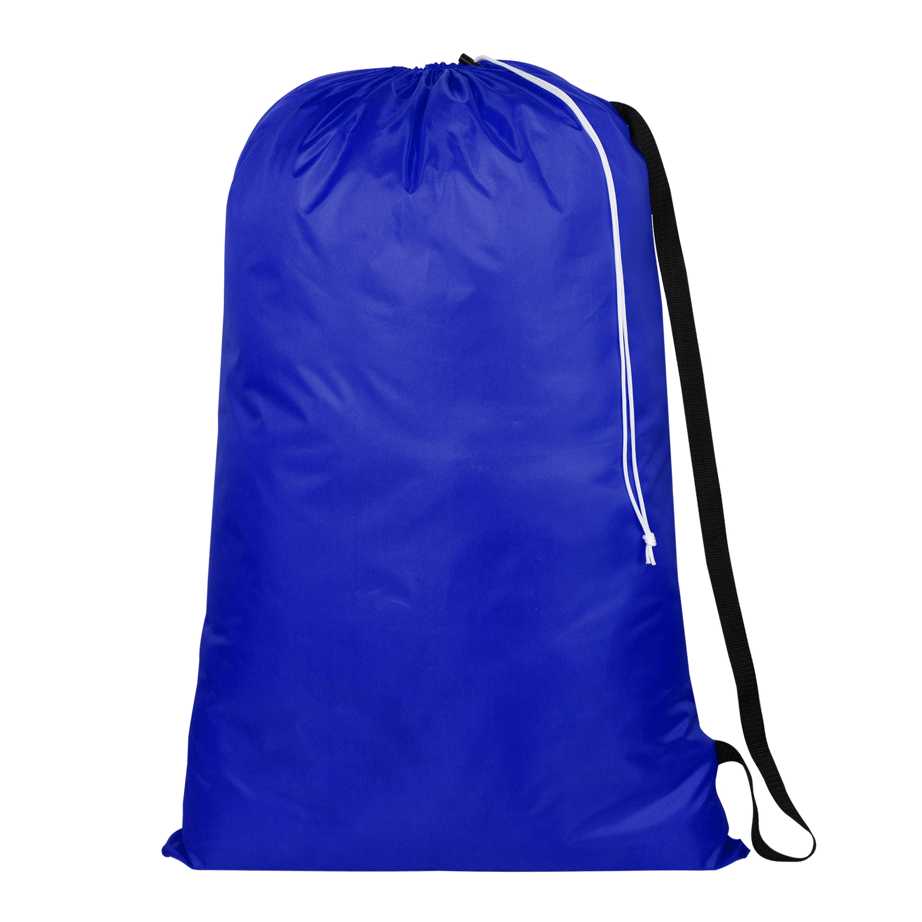 Drawstring Laundry Sack with Shoulder Strap