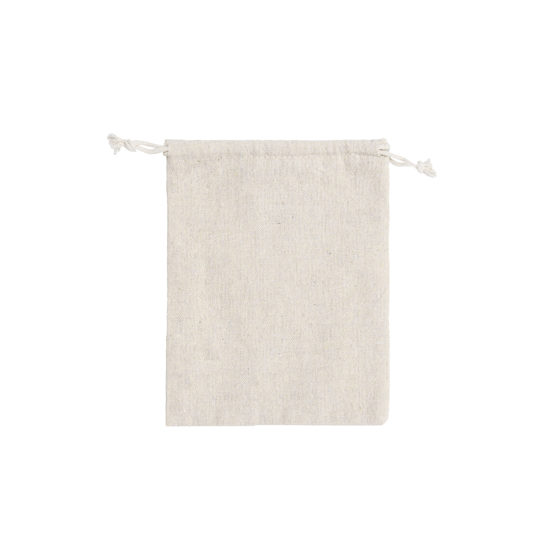 Mini Cotton and Linen Drawstring Bag