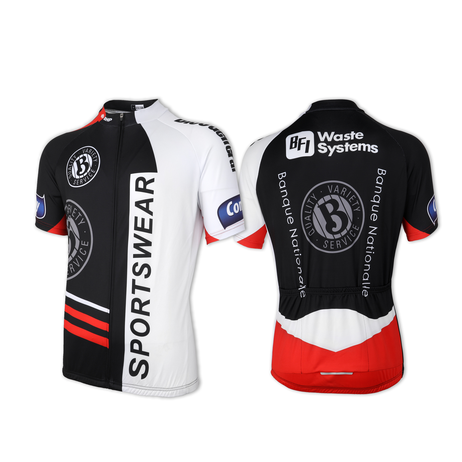 Custom Full-Color Sublimated Unisex Cycling Jersey