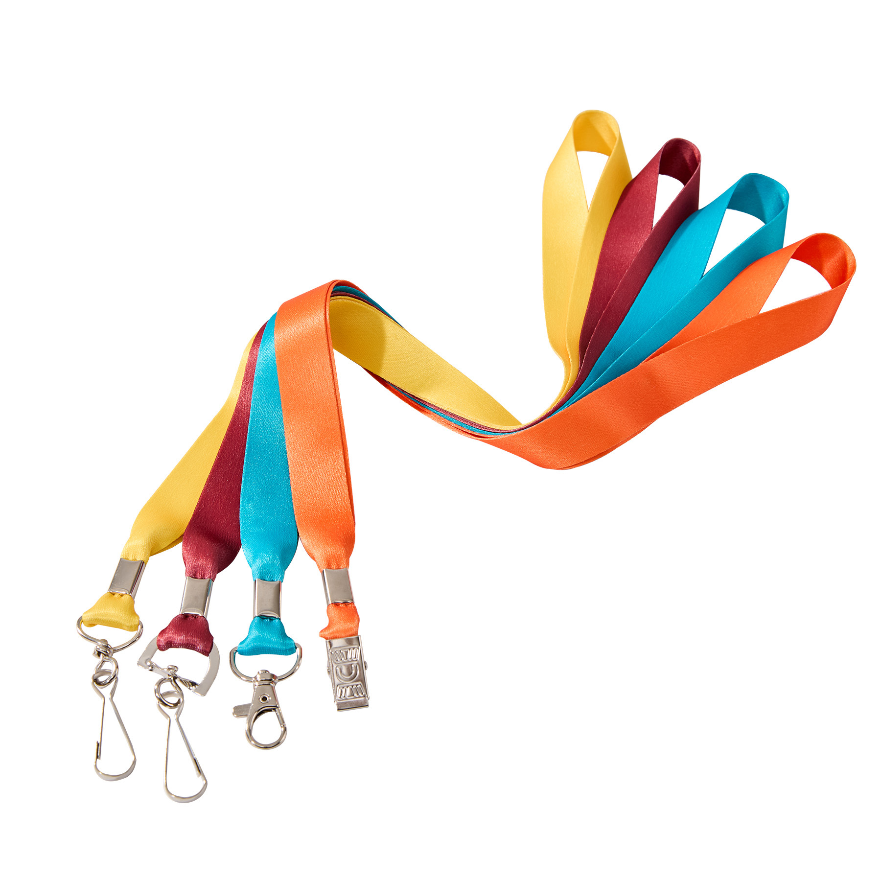 3/4" Full Color Sublimated Lanyard – Metal Crimp