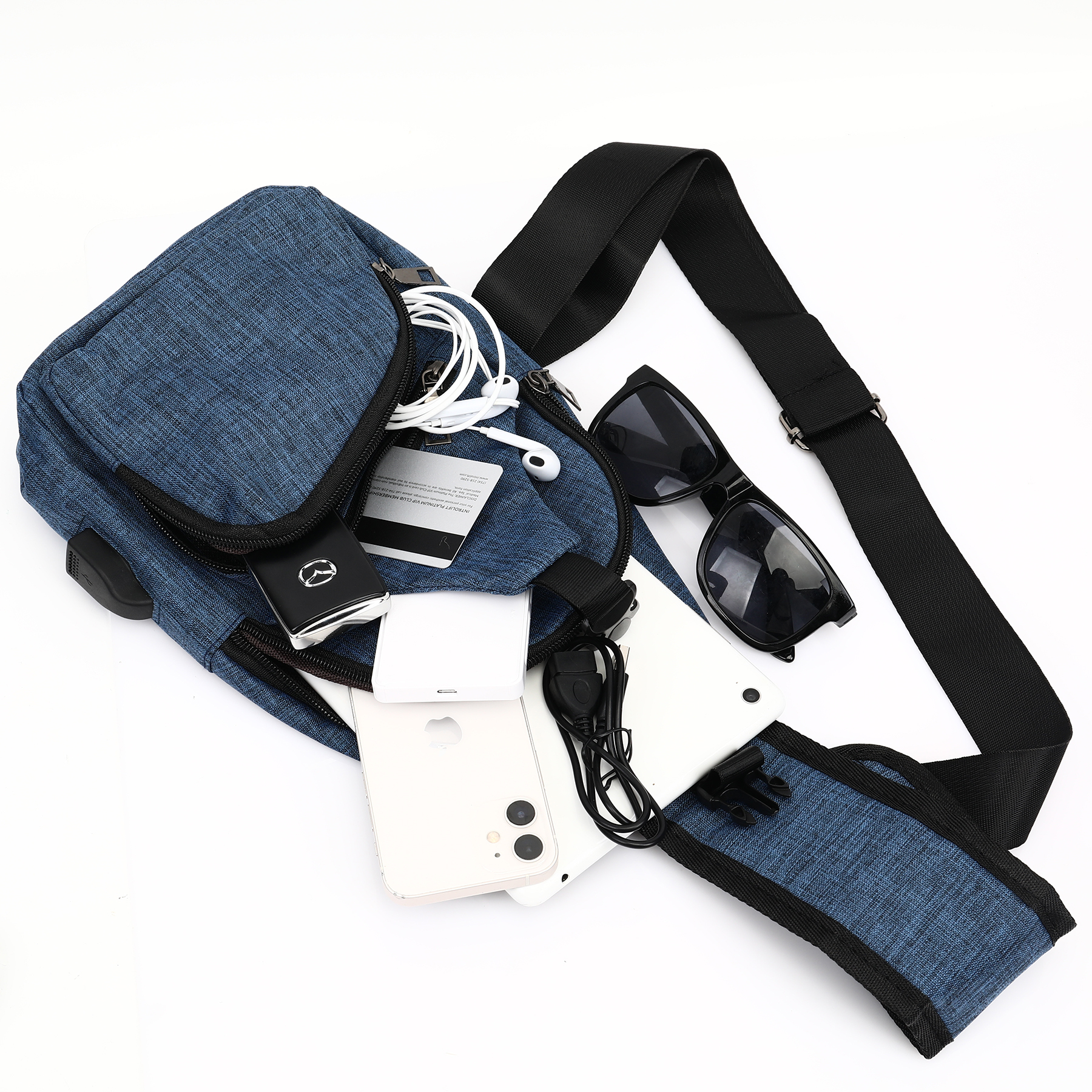 Polyester Sling Backpack