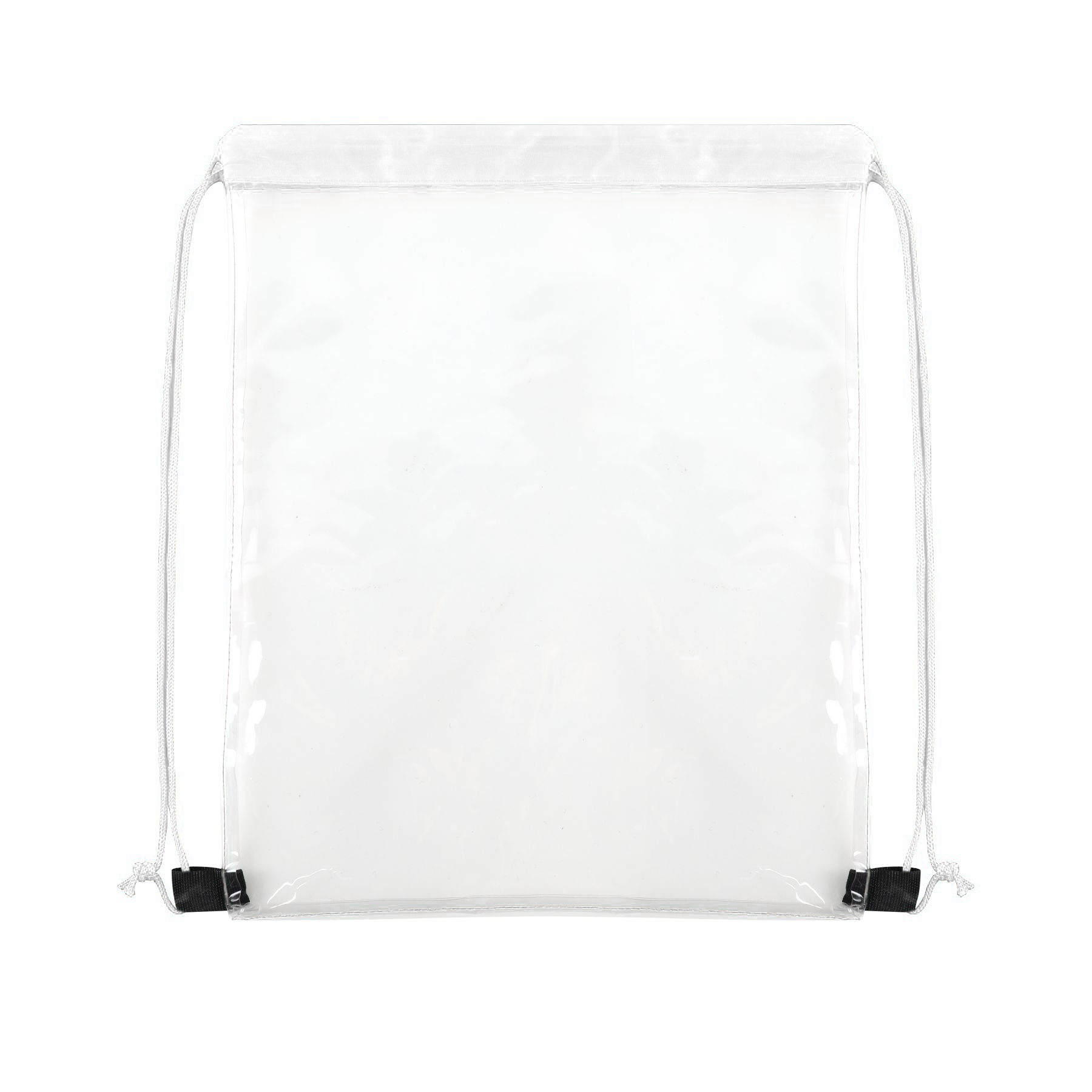 Transparent PVC Drawstring Bag