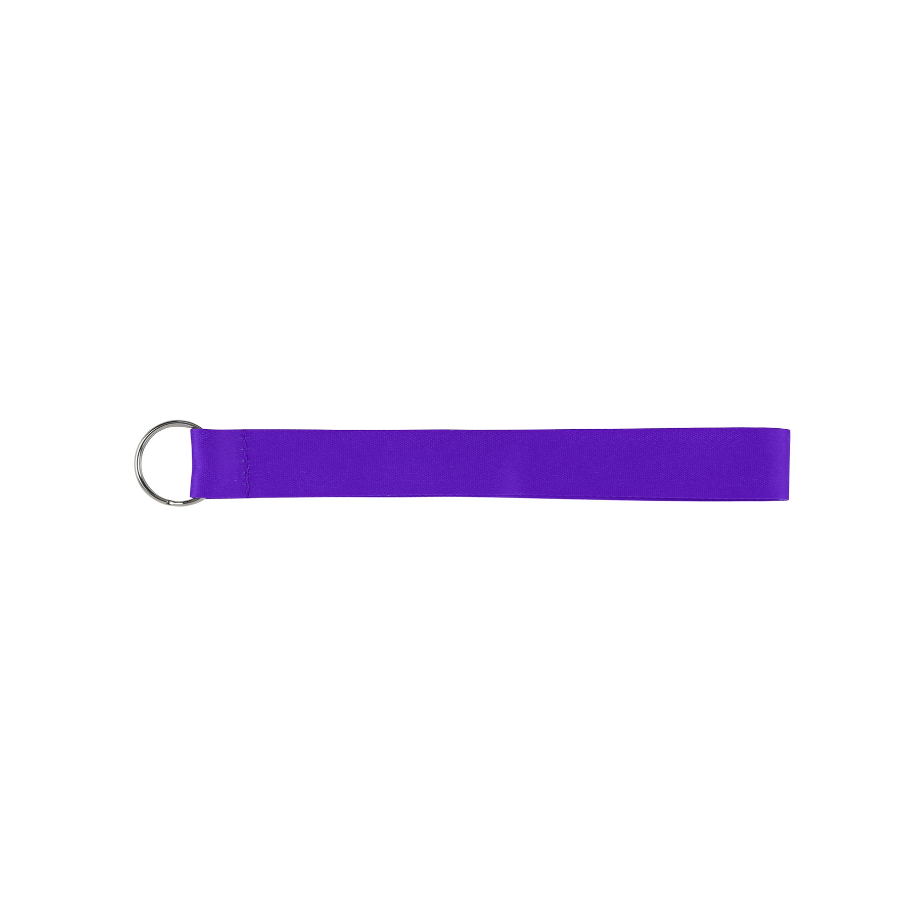 3/4" Full Color Polyester Wrist Keychain Lanyard with Ring
