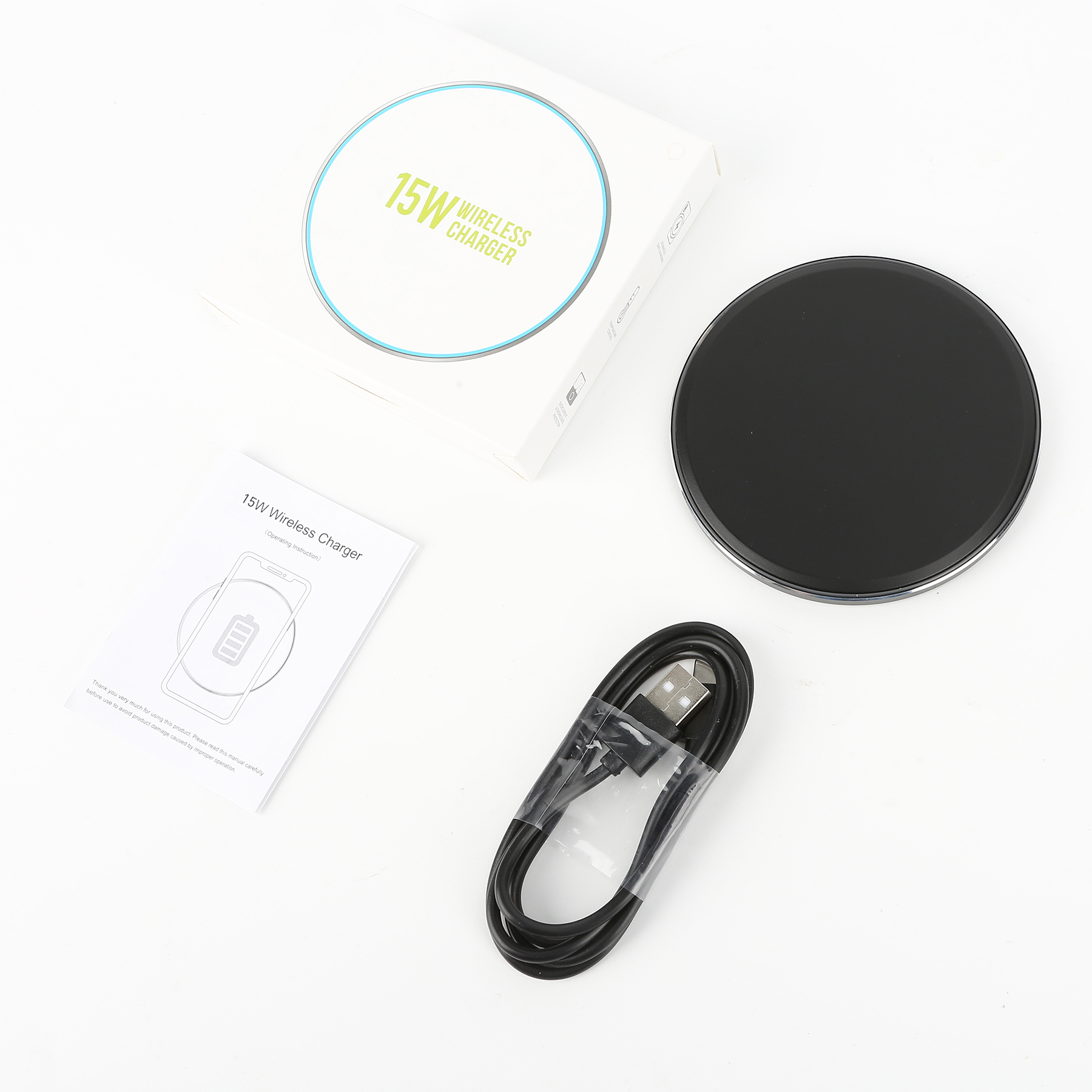 Illuminated 15W Fast Wireless Charger