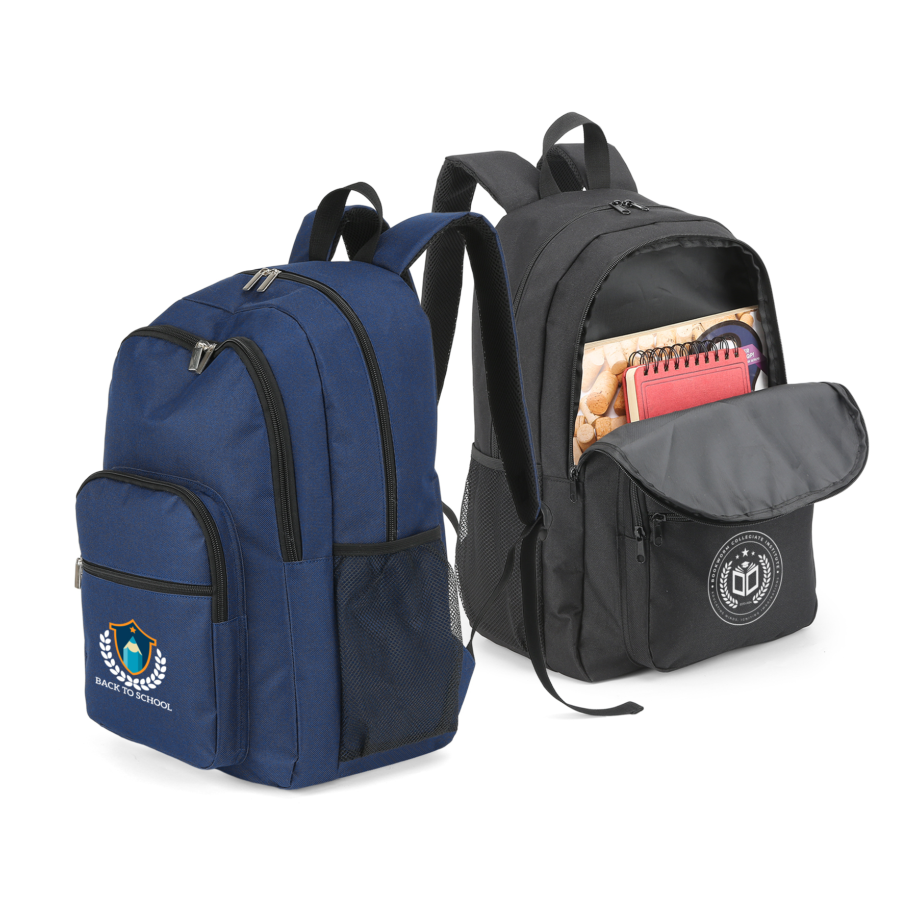 15.6" Chicago Academic Backpack with Laptop Sleeve
