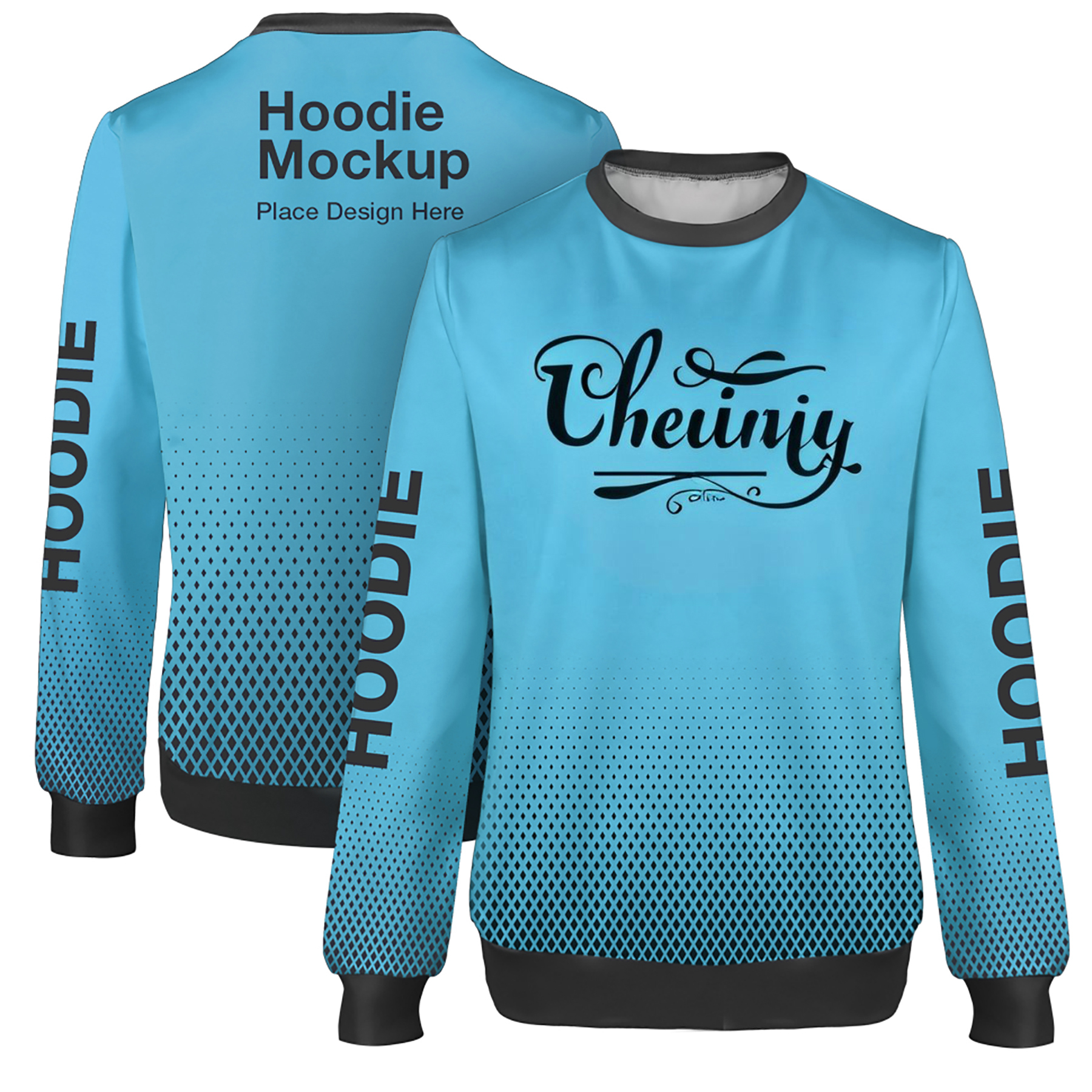 Fully Sublimated Crew Neck Sweatshirts
