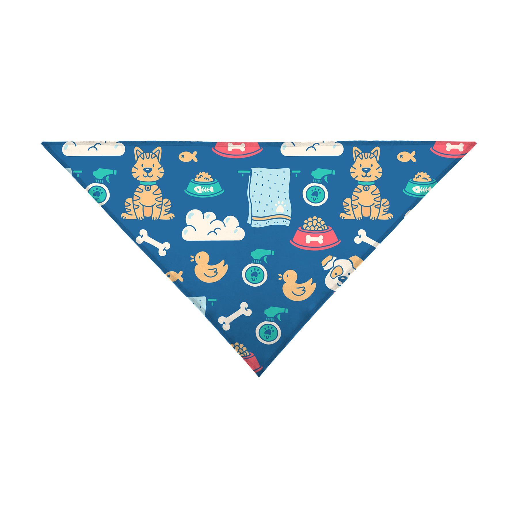 Triangle Pet Kerchief (Machine Washable)