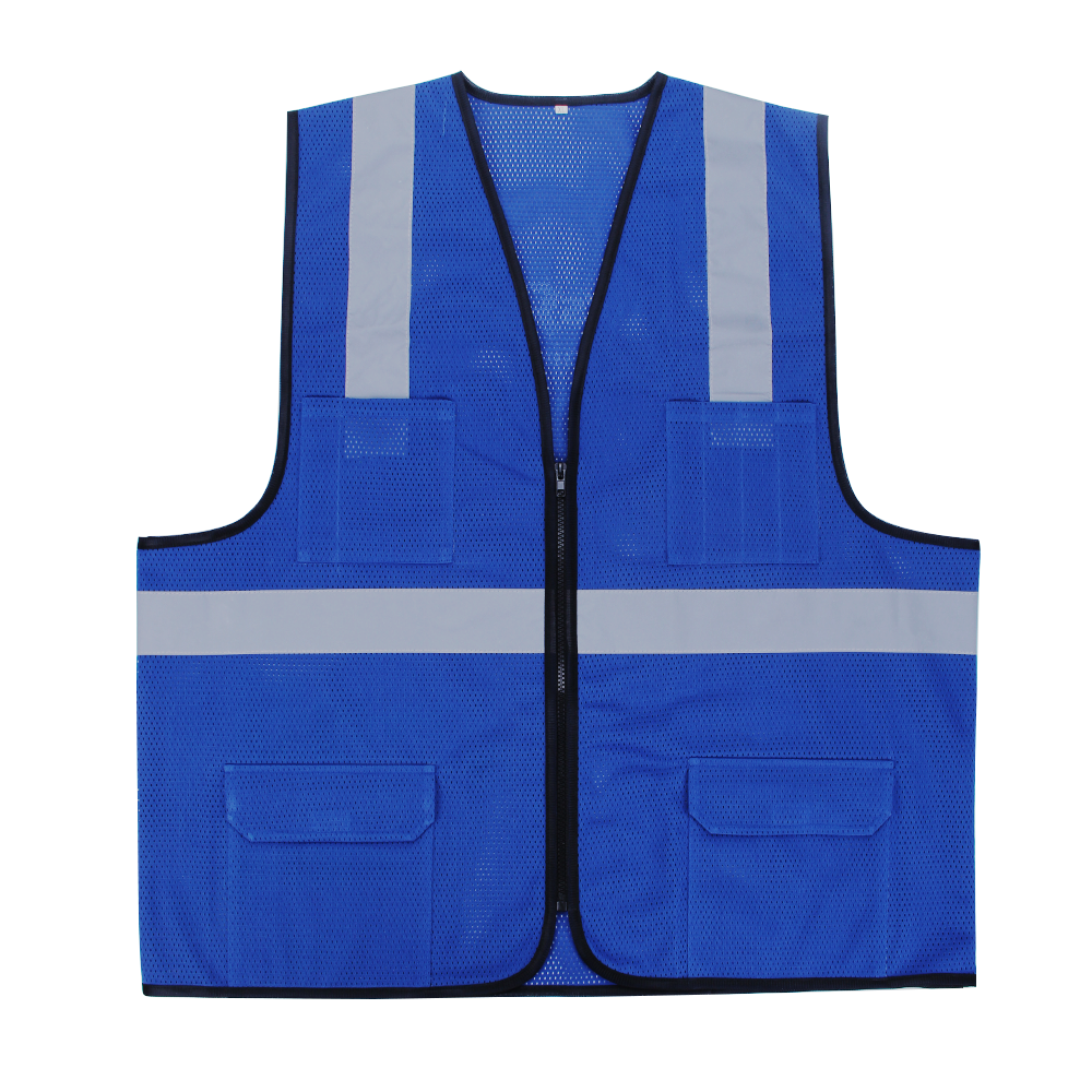 4-Pocket High-Visibility Safety Vest