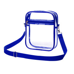 Clear/Royal Blue