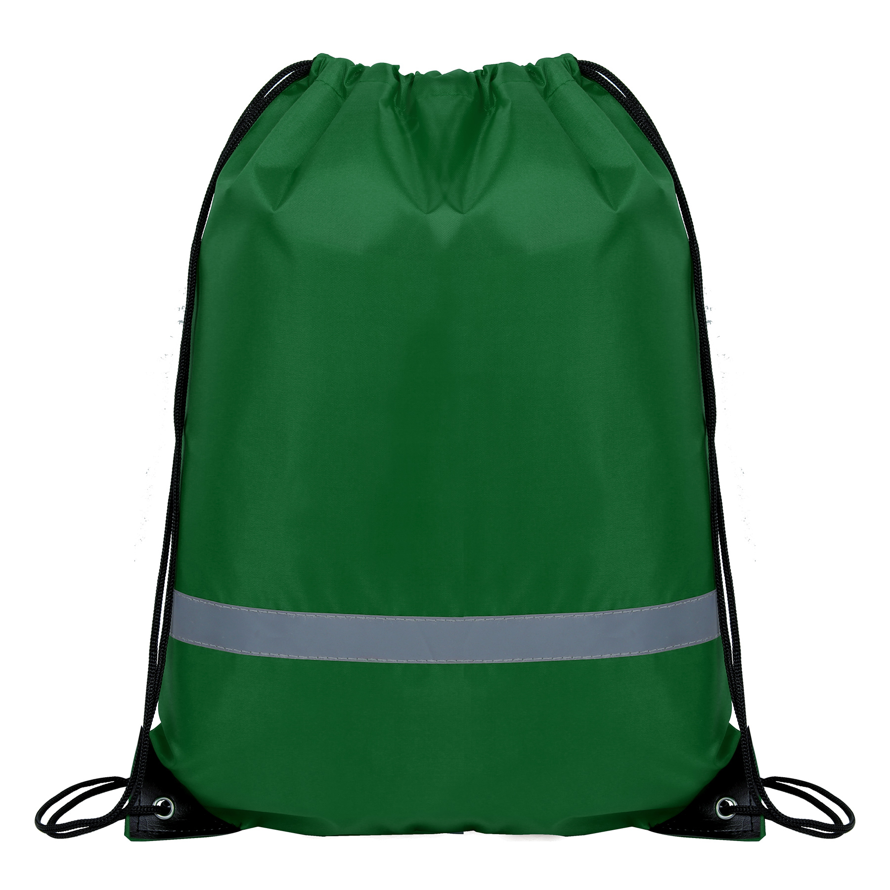 Reflective Polyester Drawstring Bag
