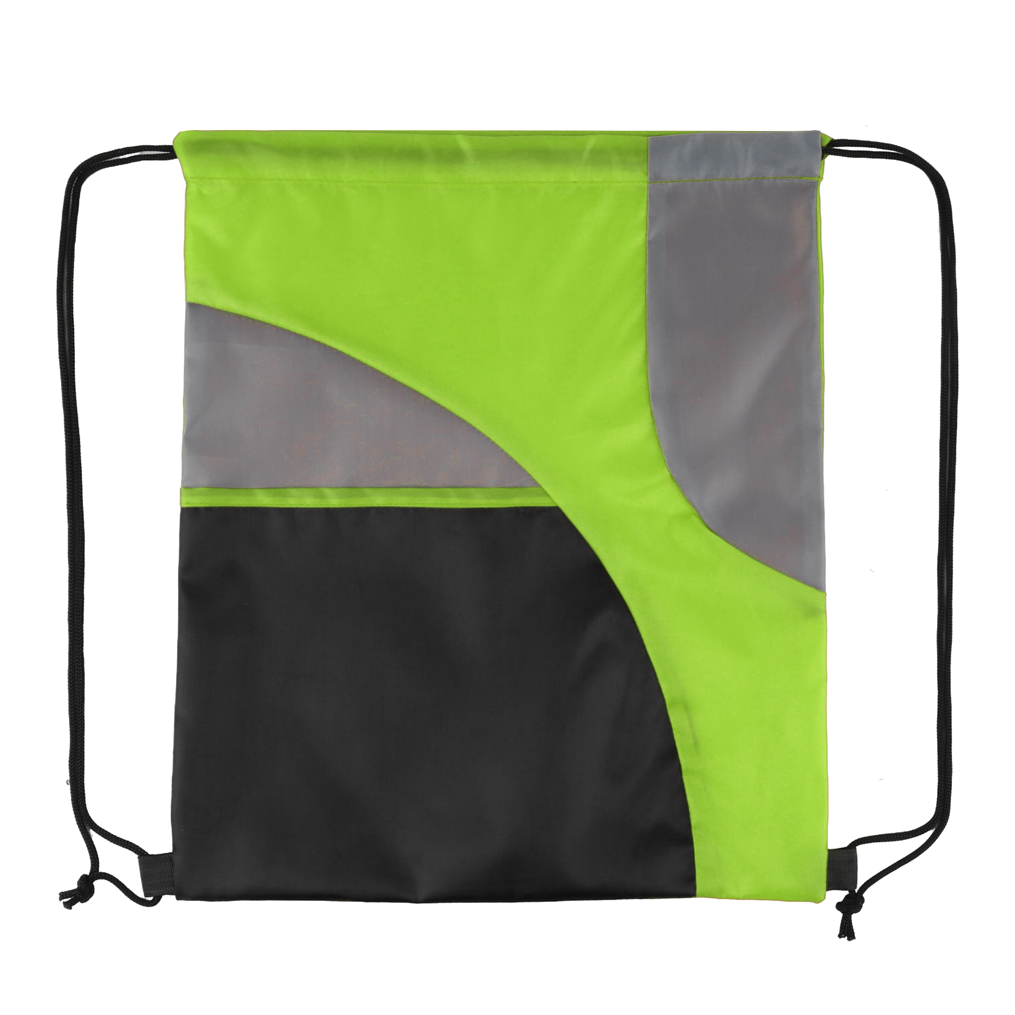 Three-Color Drawstring Backpack