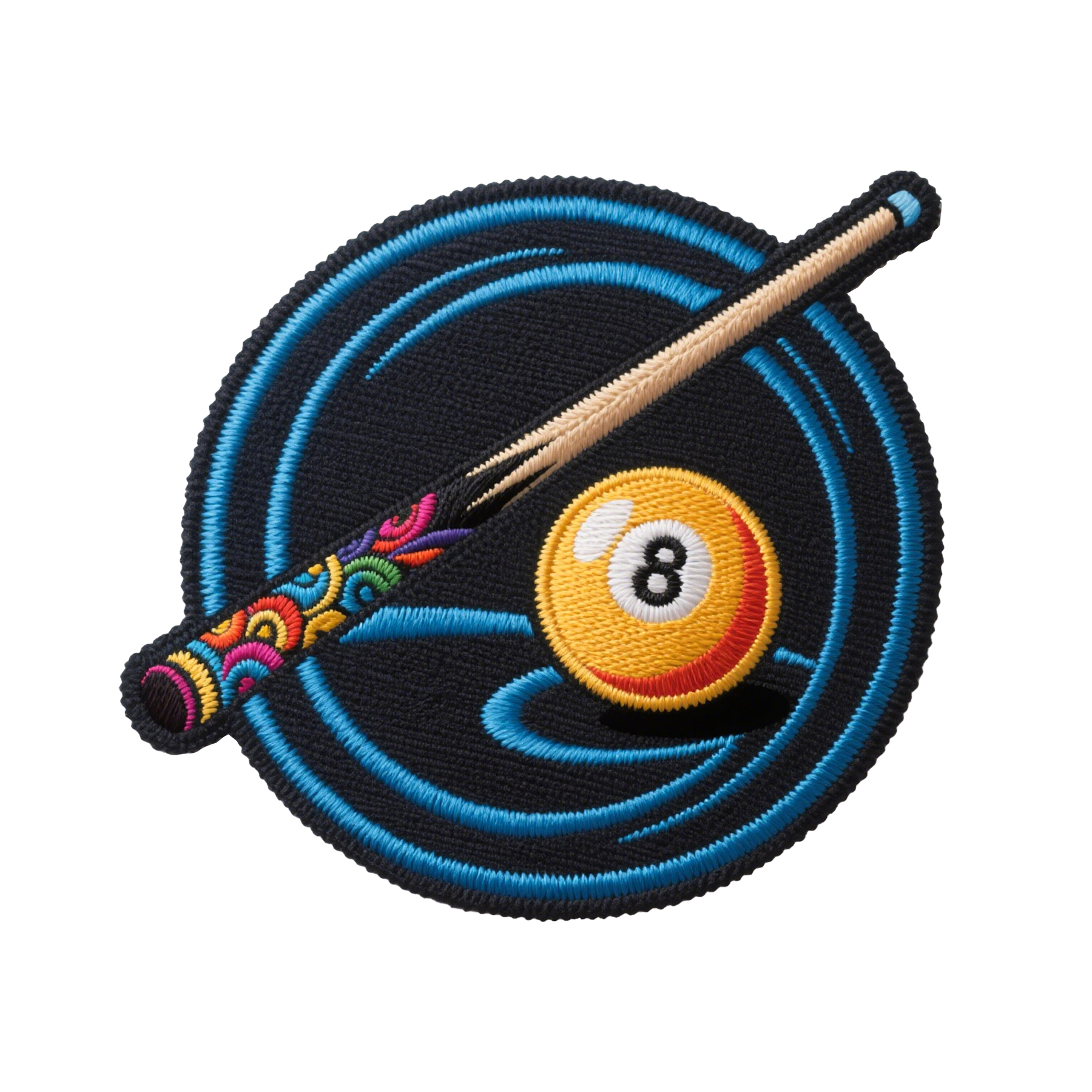 3" Embroidered Patch / 100% Thread Coverage