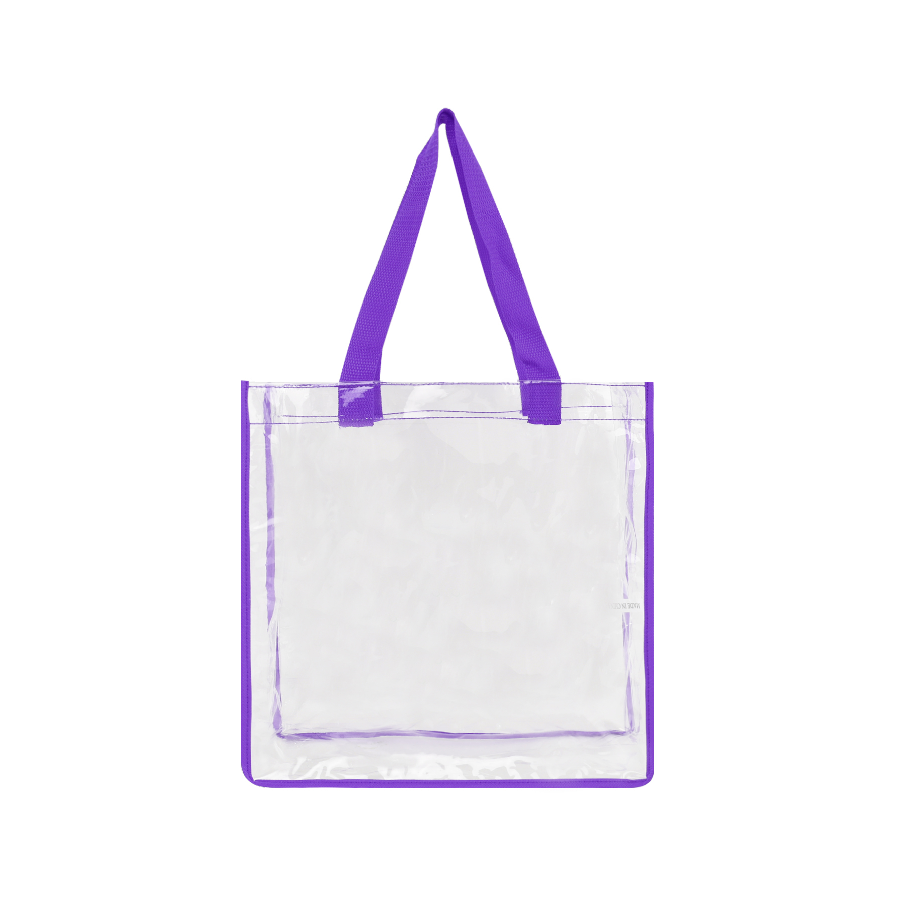 Transparent Stadium Tote Bag