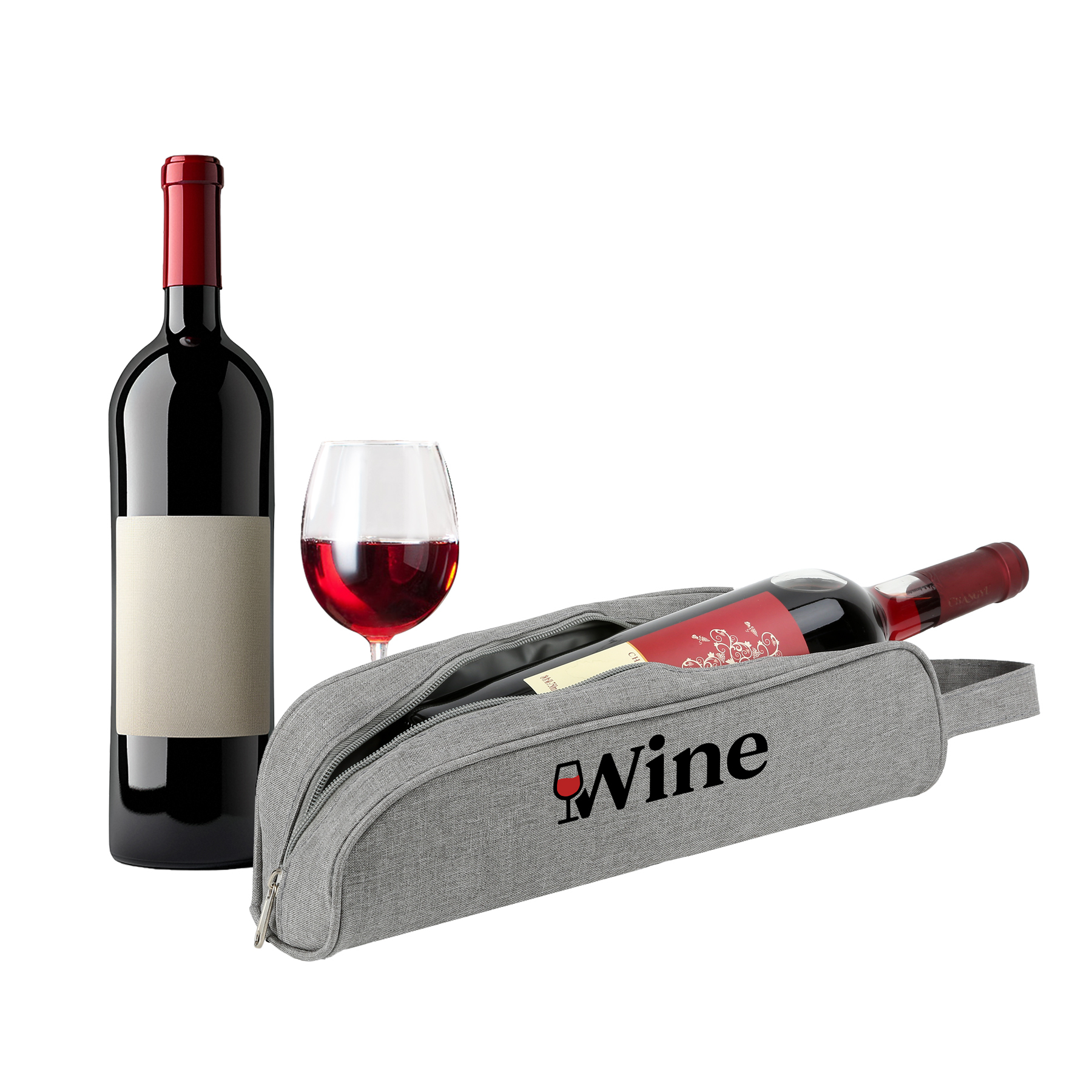 Wine Cooler Tote for Single Bottle