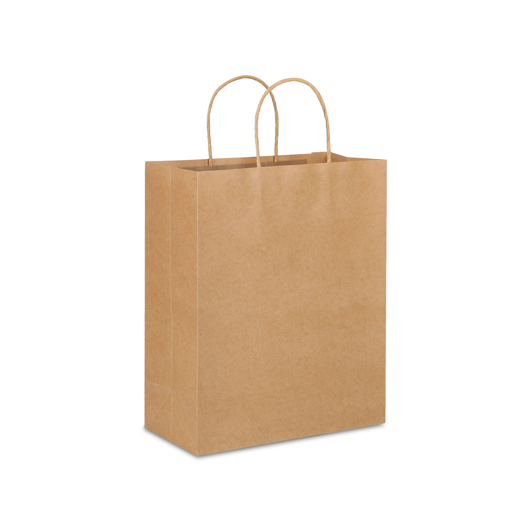 Twisted Handle Kraft Grocery Bag